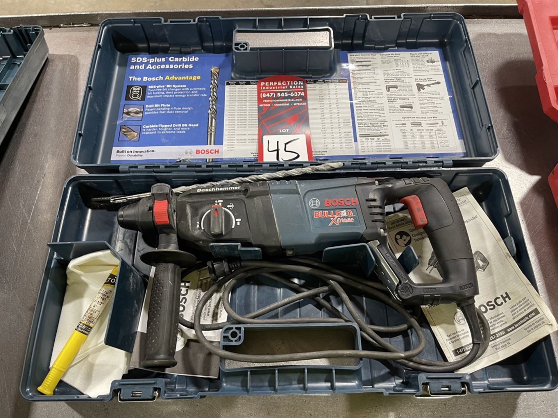 Bosch Bulldog Extreme Rotary Hammer Drill