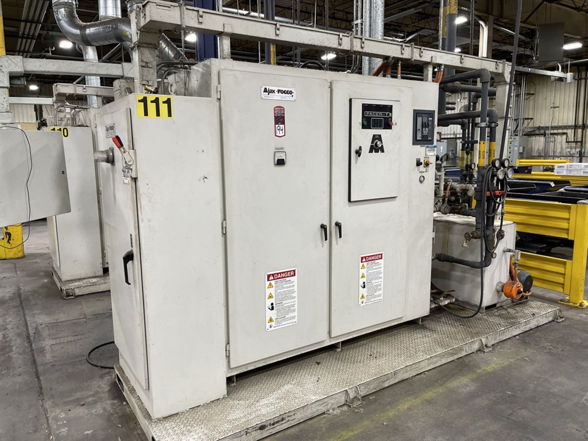 2012 AJAX TOCCO Pacer-T Induction Heater/Bending System, s/n 71-1163-11-A, Allen-Bradley 1500P - Image 5 of 7
