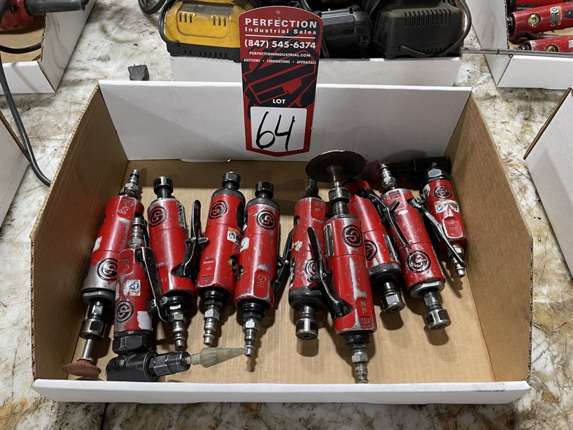 Lot of (9) CP Air Tools