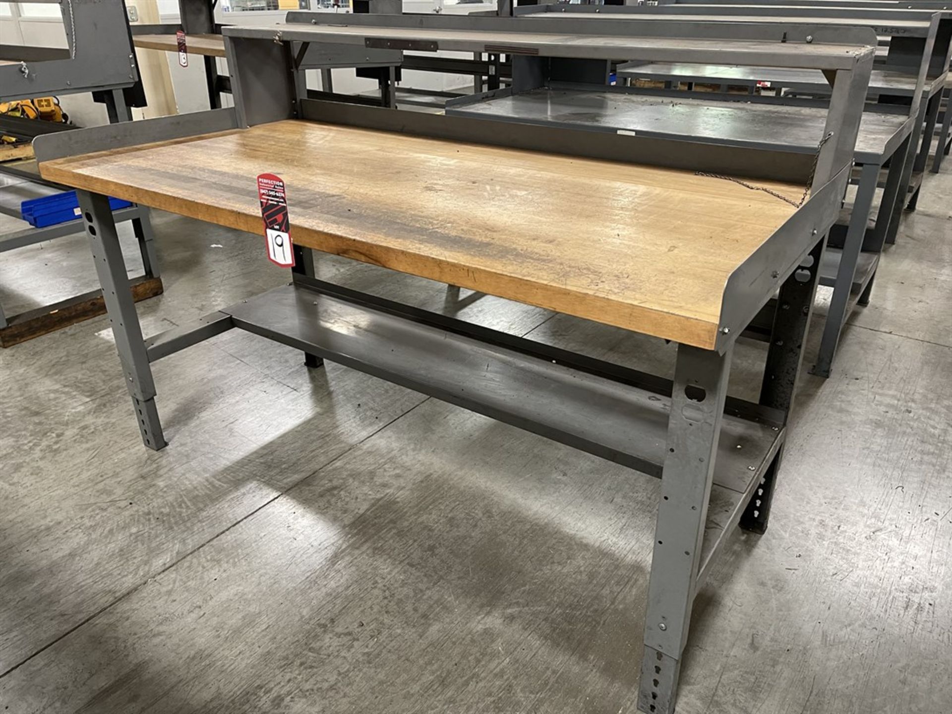 Global Wood Top Work Bench, 36" x 72"