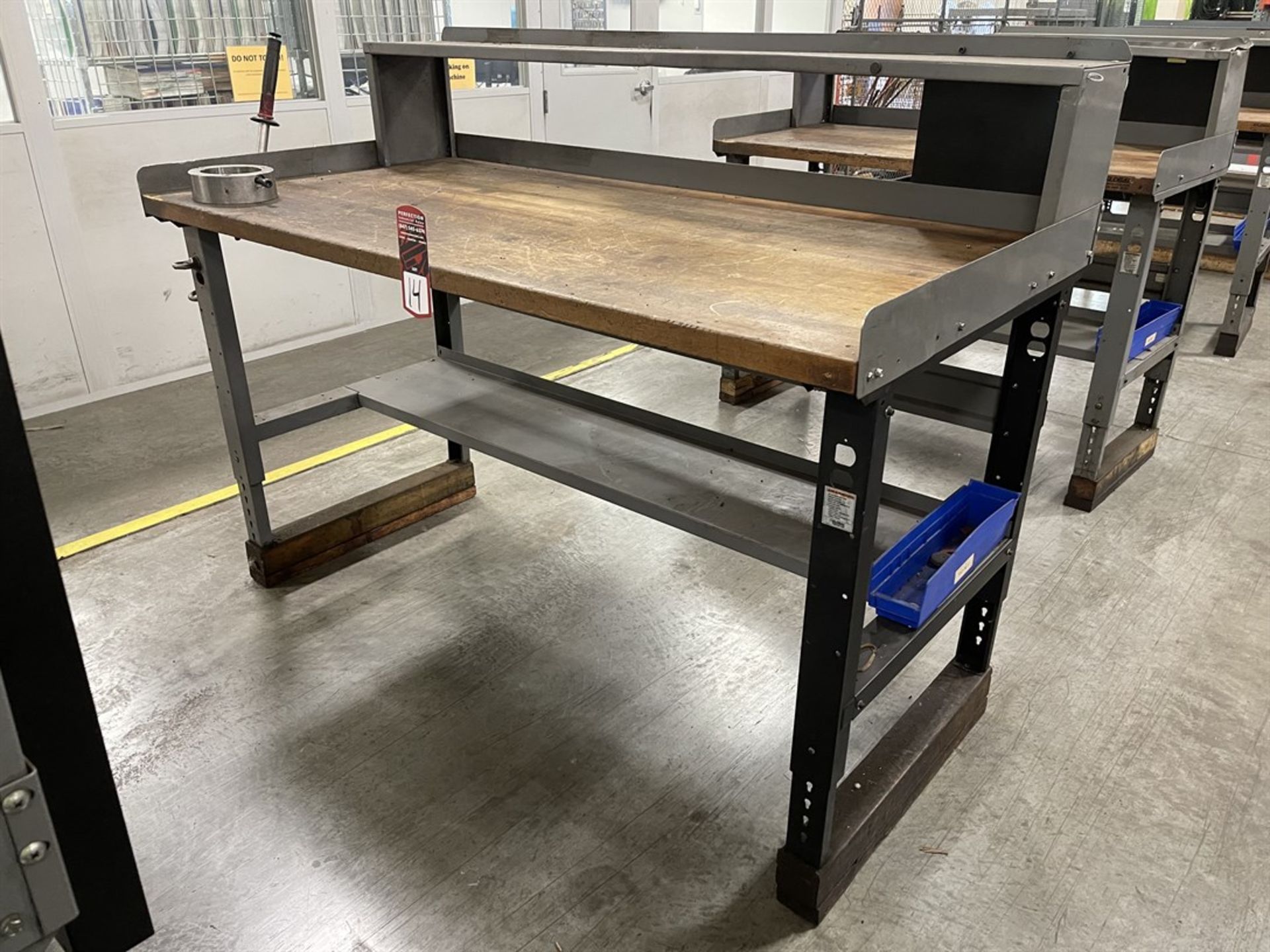 Global Wood Top Work Bench, 36" x 72"