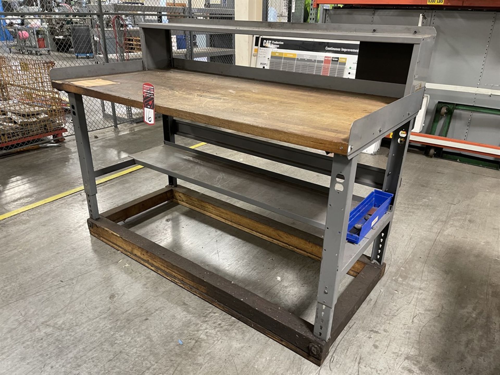 Global Wood Top Work Bench, 36" x 72"