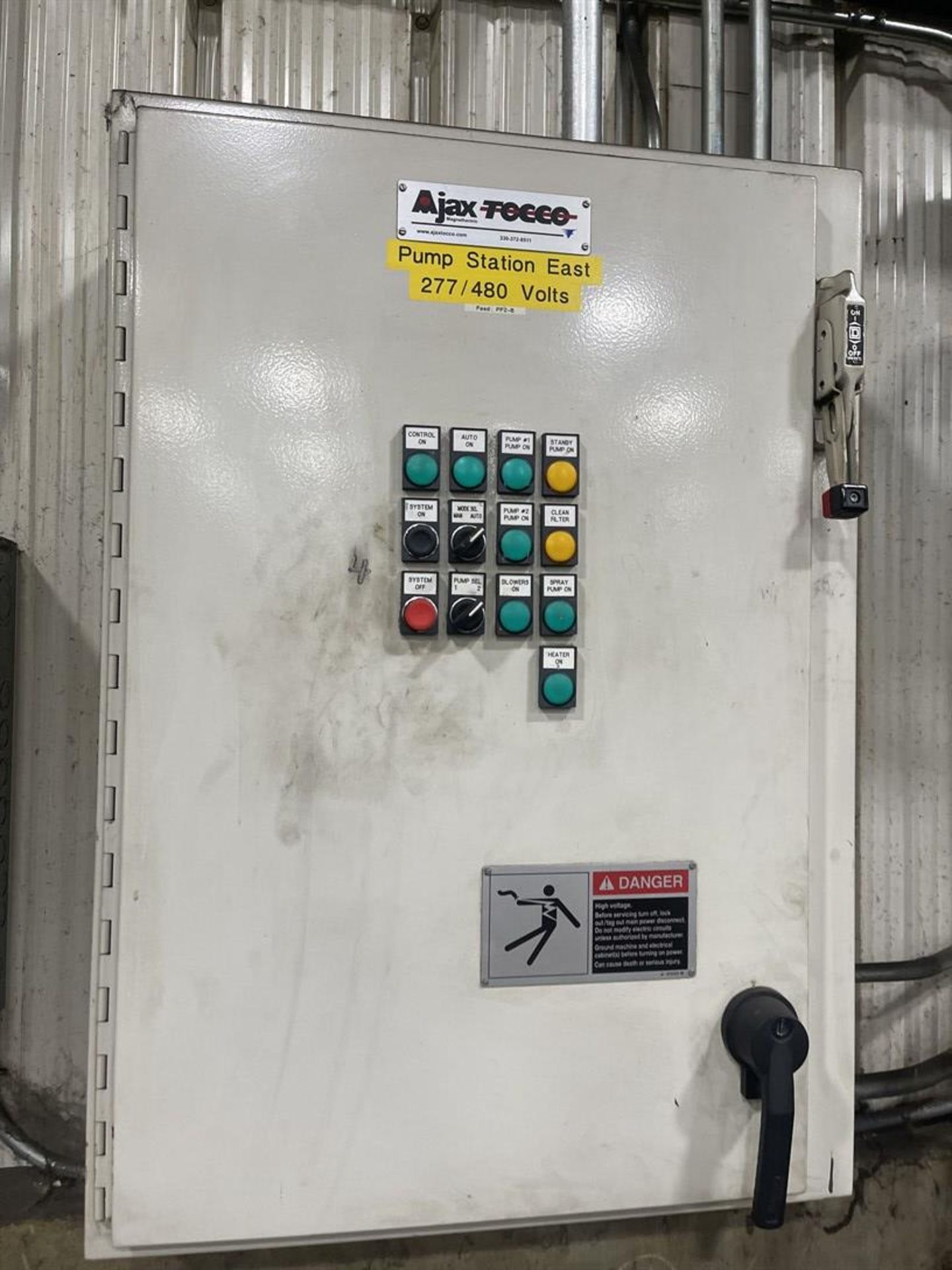 Glycol East Pump Station, w/ (2) 15 HP Baldor Motors, Control Panel, Amtrol Well-X-Ttol 150 PSI - Image 5 of 5