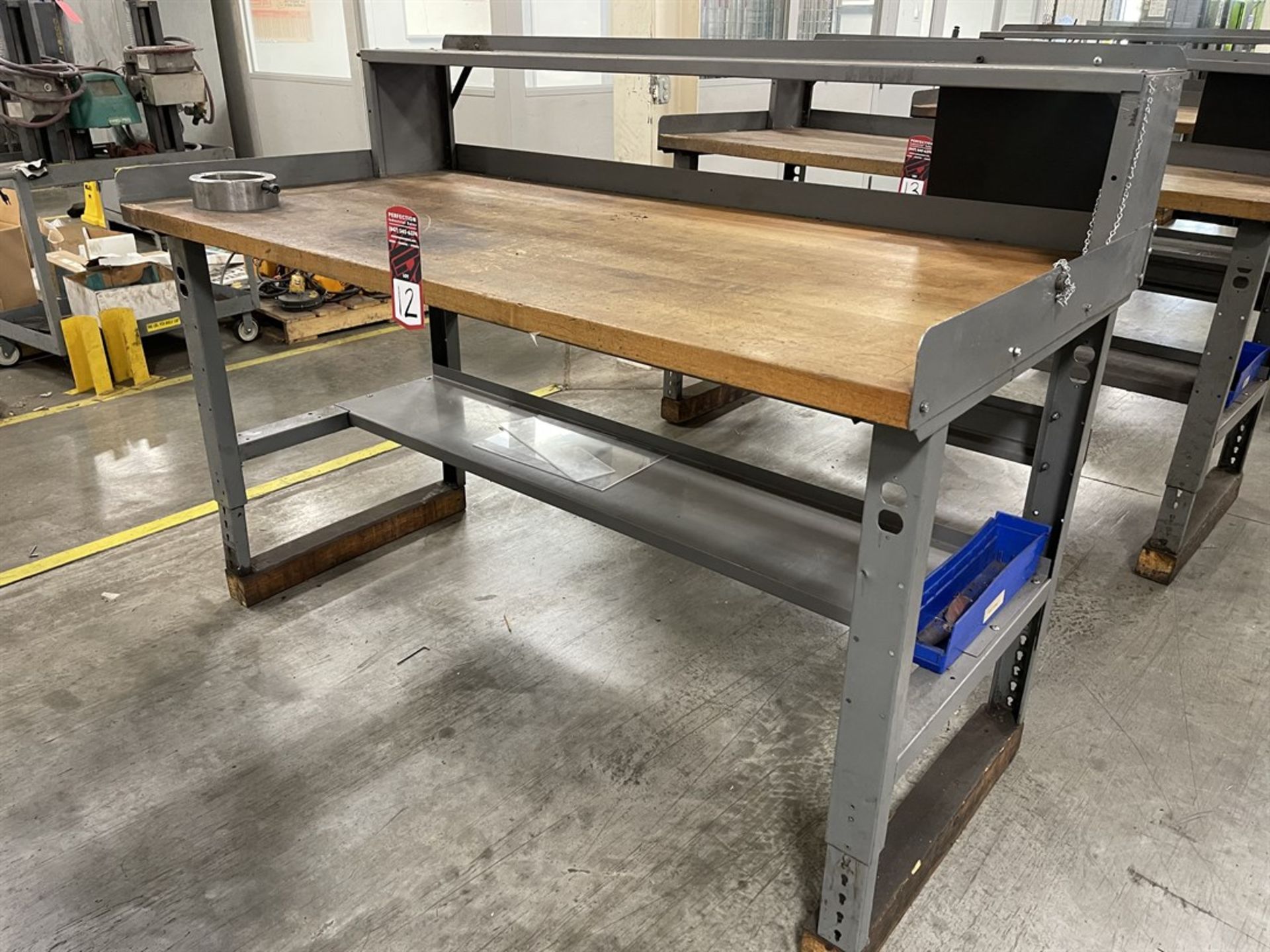 Global Wood Top Work Bench, 36" x 72"