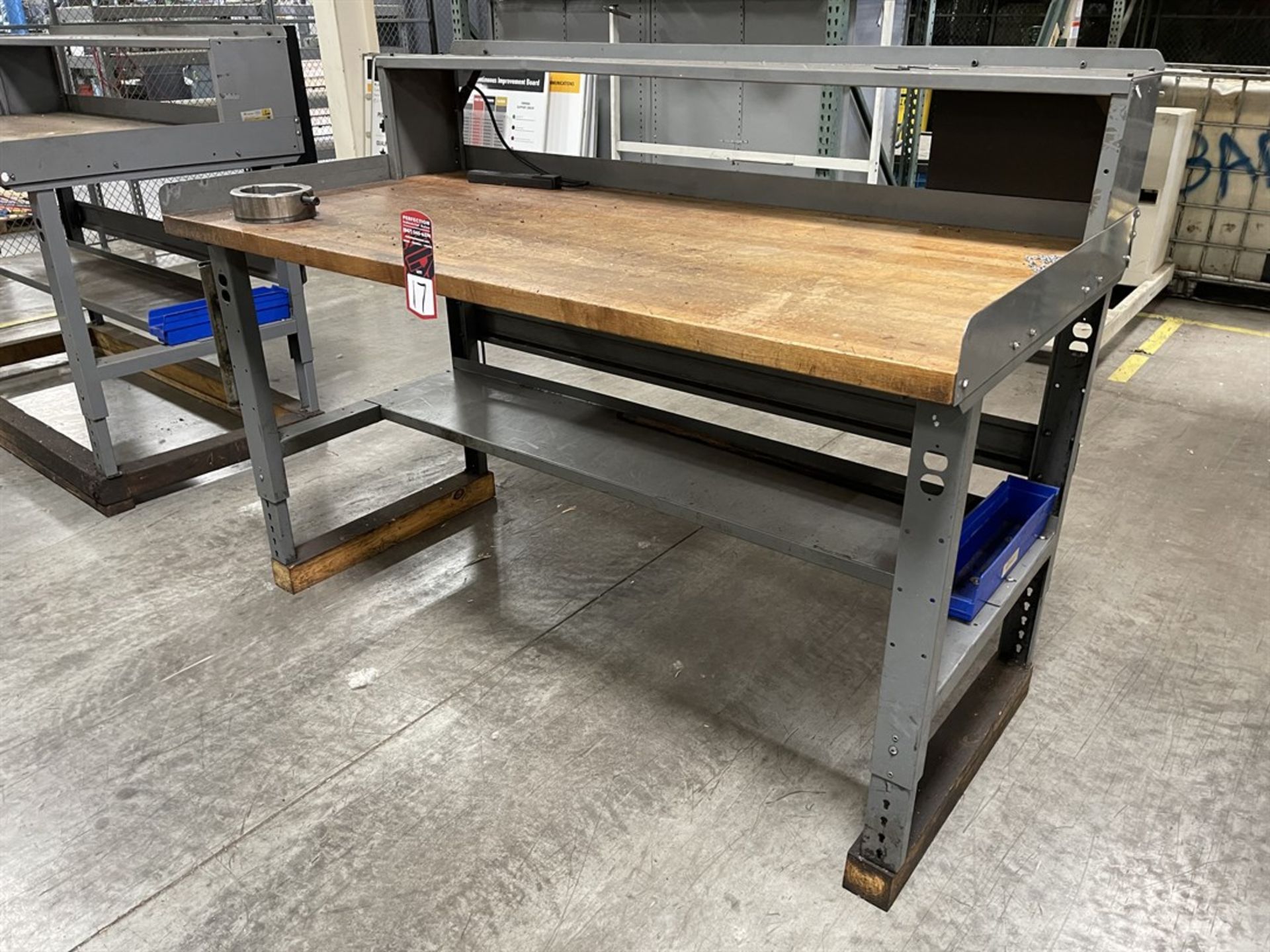 Global Wood Top Work Bench, 36" x 72"