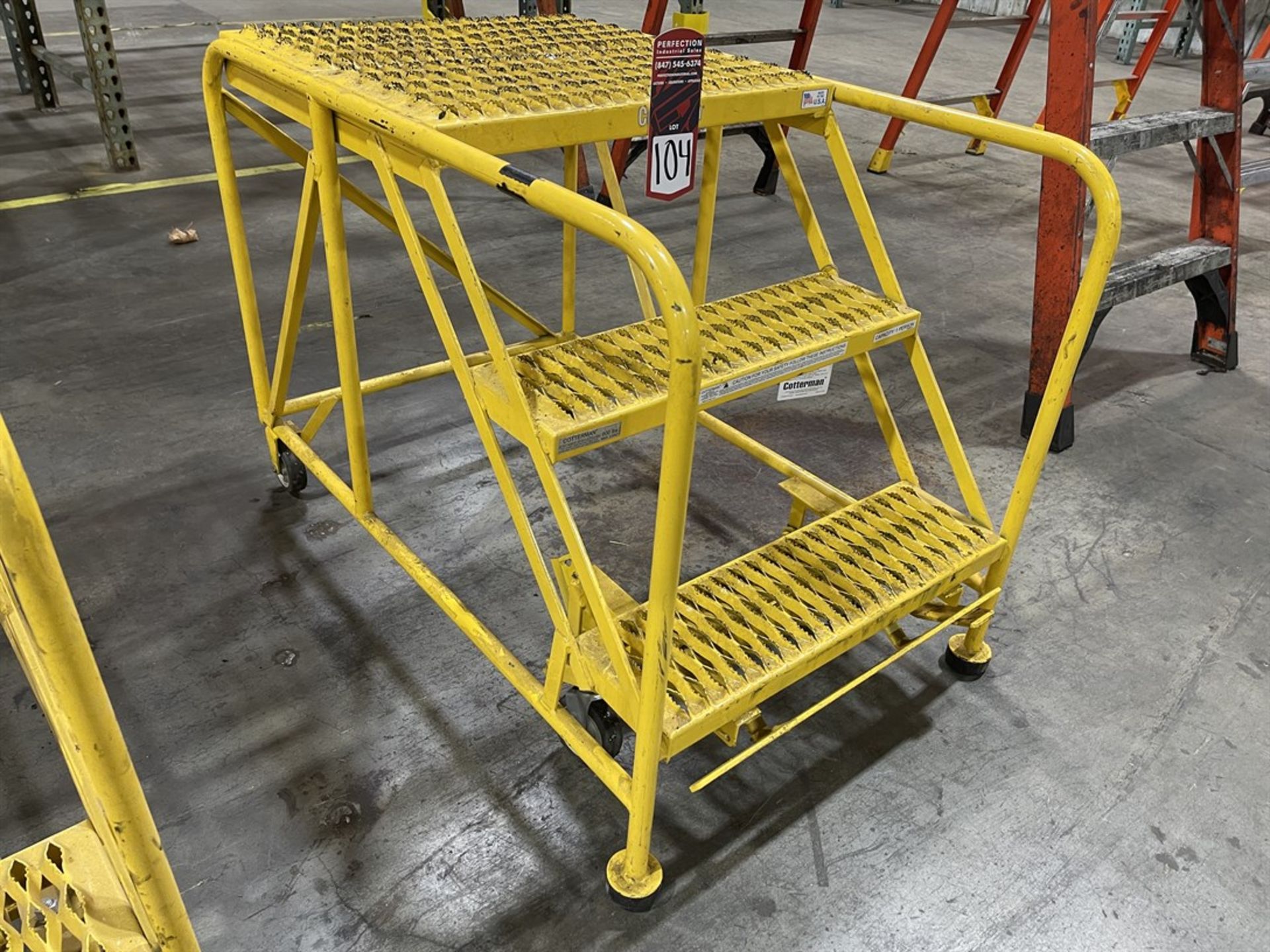 Cotterman 3-Step Safety Ladder