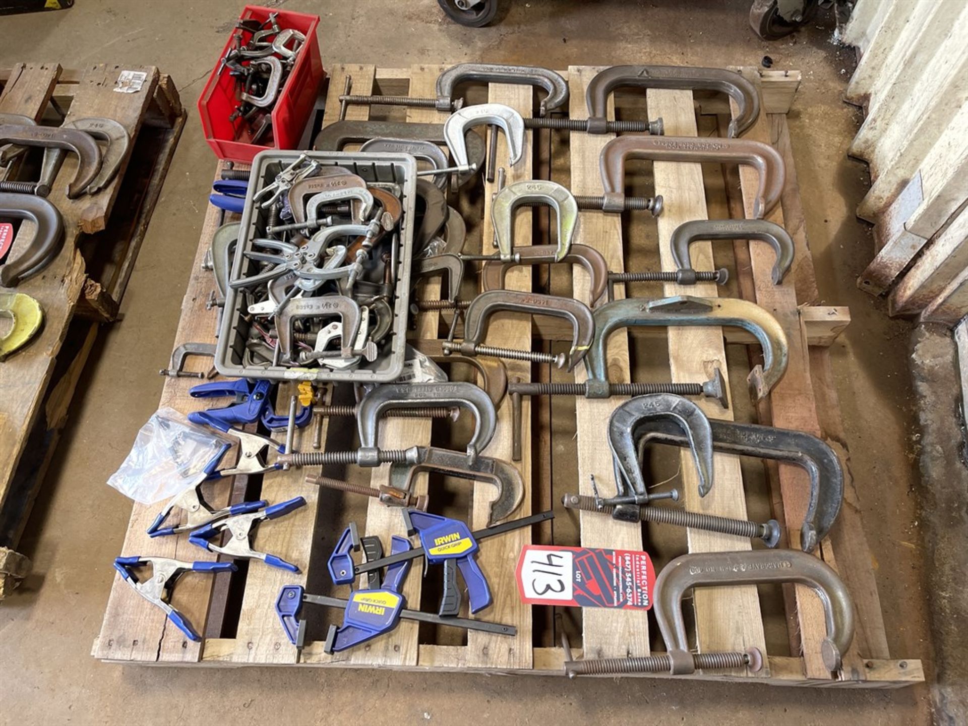 Pallet of Clamps