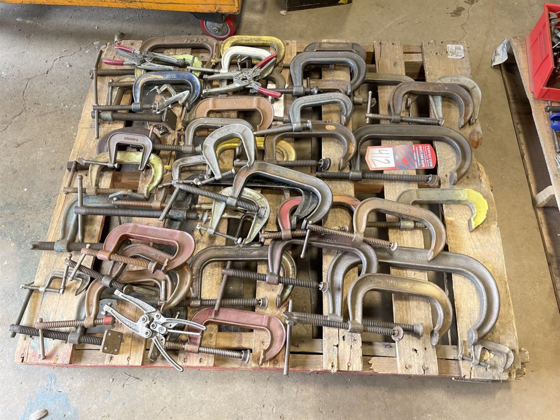 Pallet of Clamps