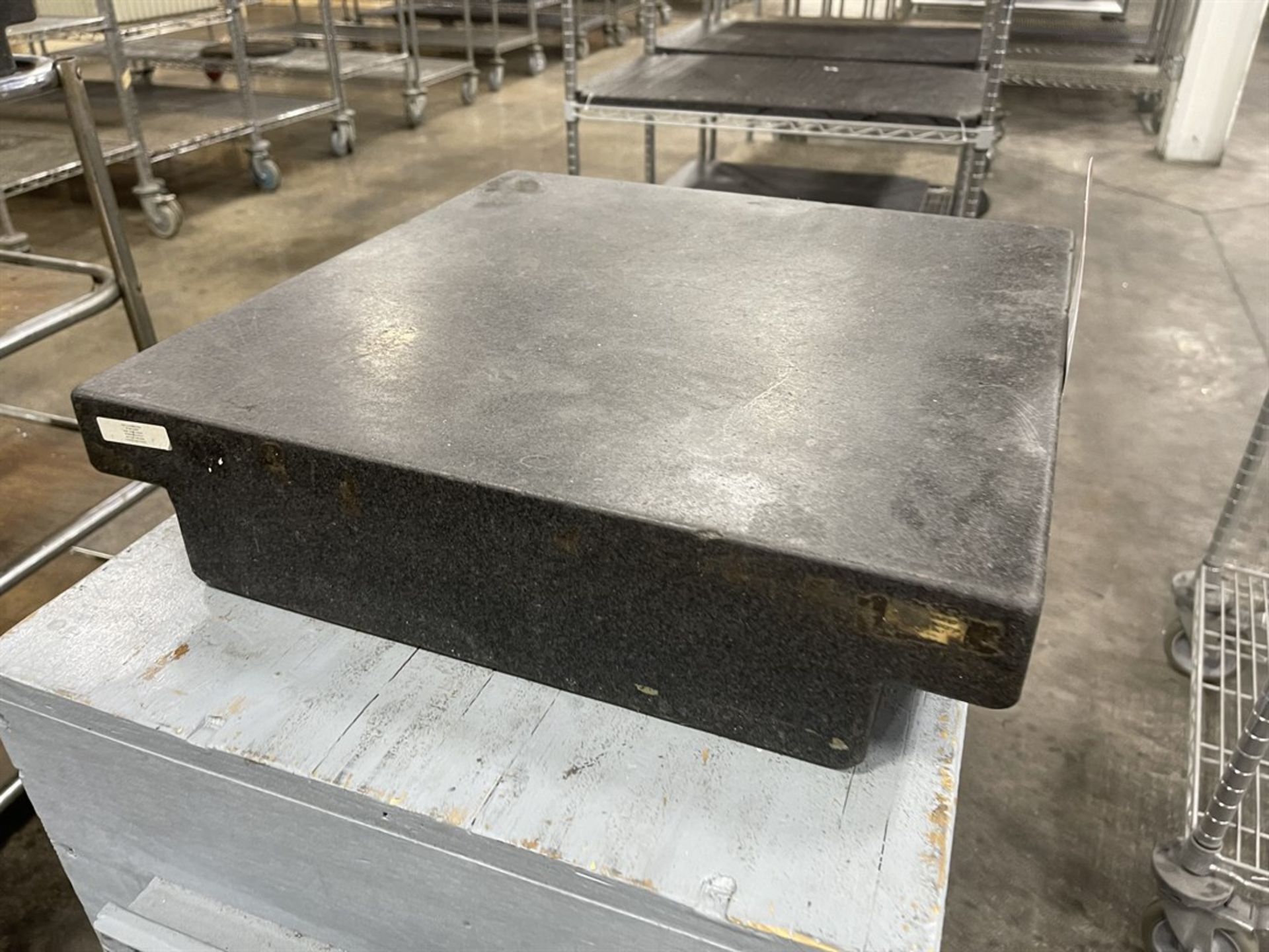 Double Edge Granite Surface Plate, 18" x 18" x 4" - Image 3 of 3