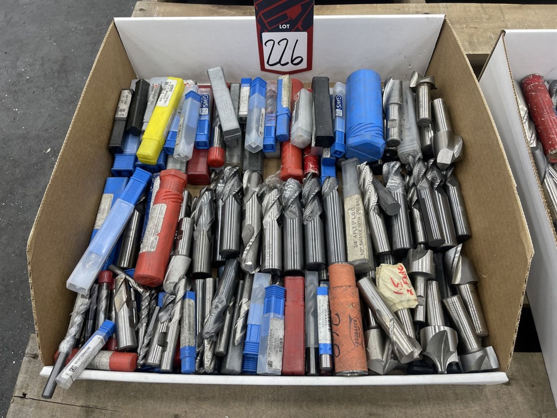 Lot of Carbide and High Speed End Mills