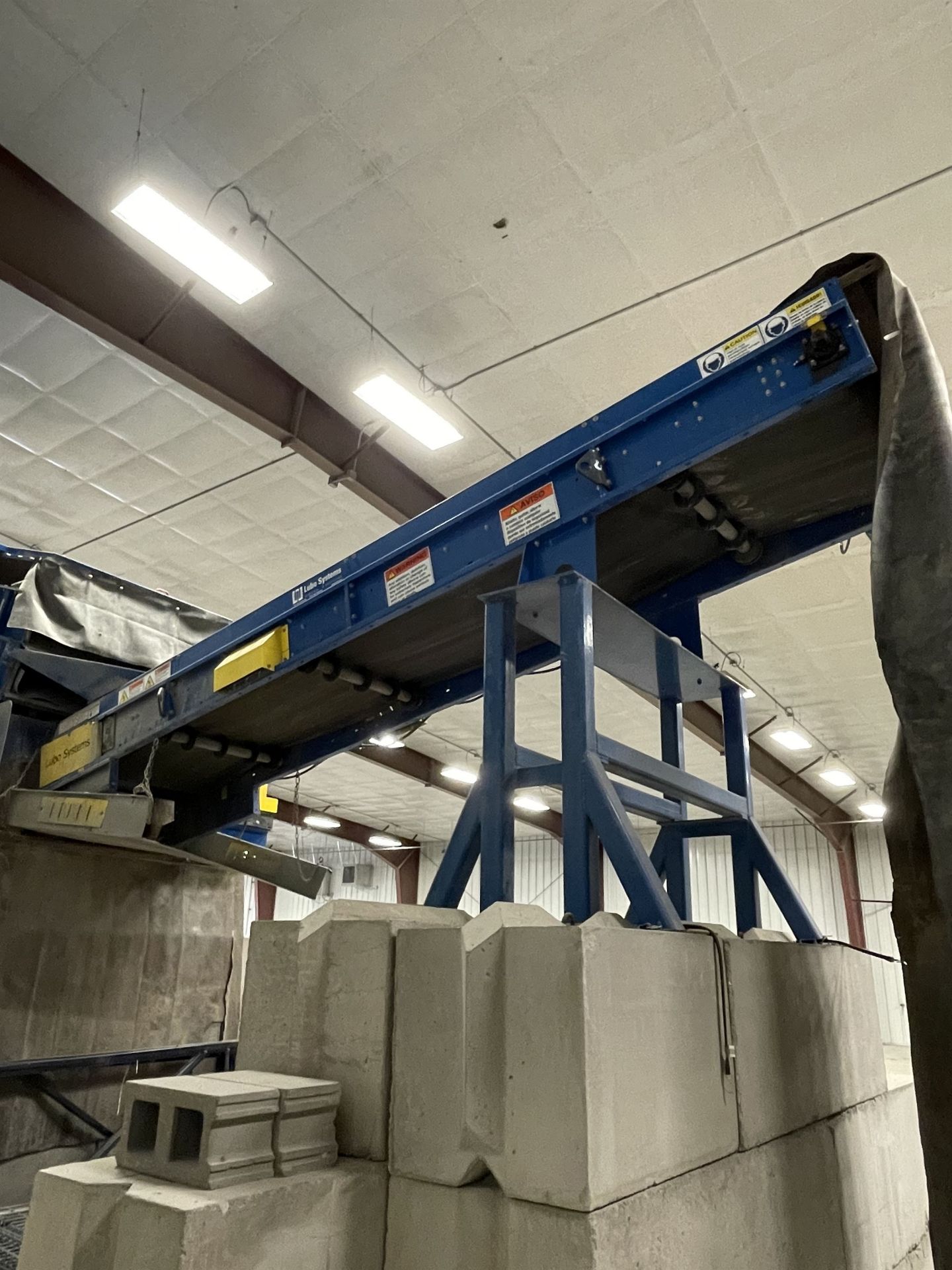 2015 LUBO SYSTEMS TBL 1000x5000 Inclined Belt Conveyor, s/n 800108-080, 1000mm x 5000mm, SEW 3.7 - Image 4 of 4