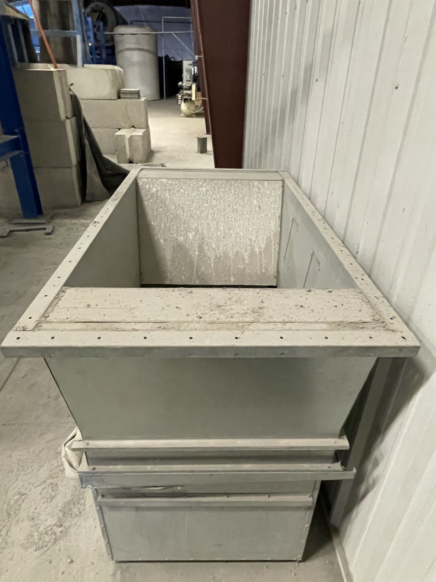 Discharge Hopper w/ (4) Approx. 15"W x 30"L x 24"H Bins [Subject to Bulk Bid on Lot #1] - Image 4 of 5