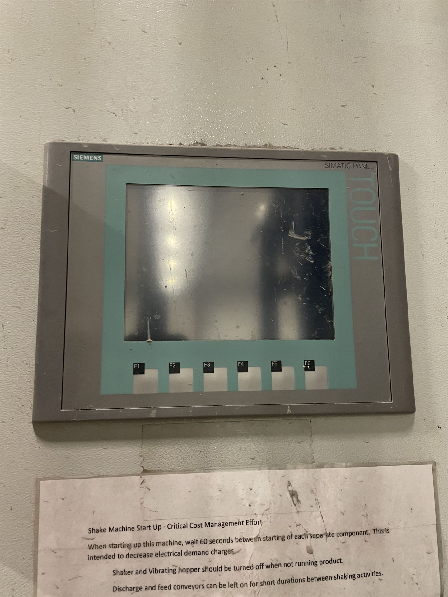 Industrial Control Panel, w/ Siemens Simatic Panel Touch Screen PLC, 85 A, 480/270 V, 3 Phase + - Image 4 of 5