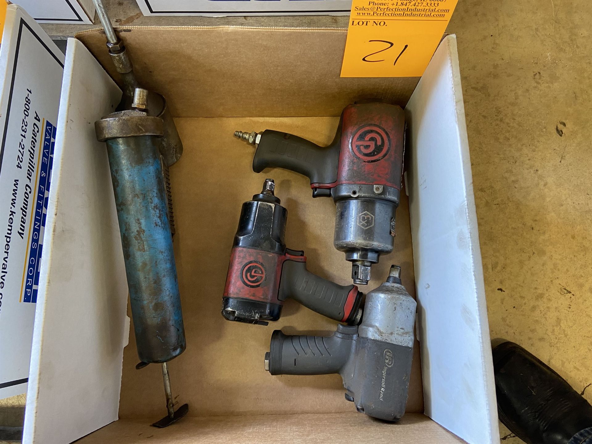 Lot of (3) Impacts and a Grease Gun