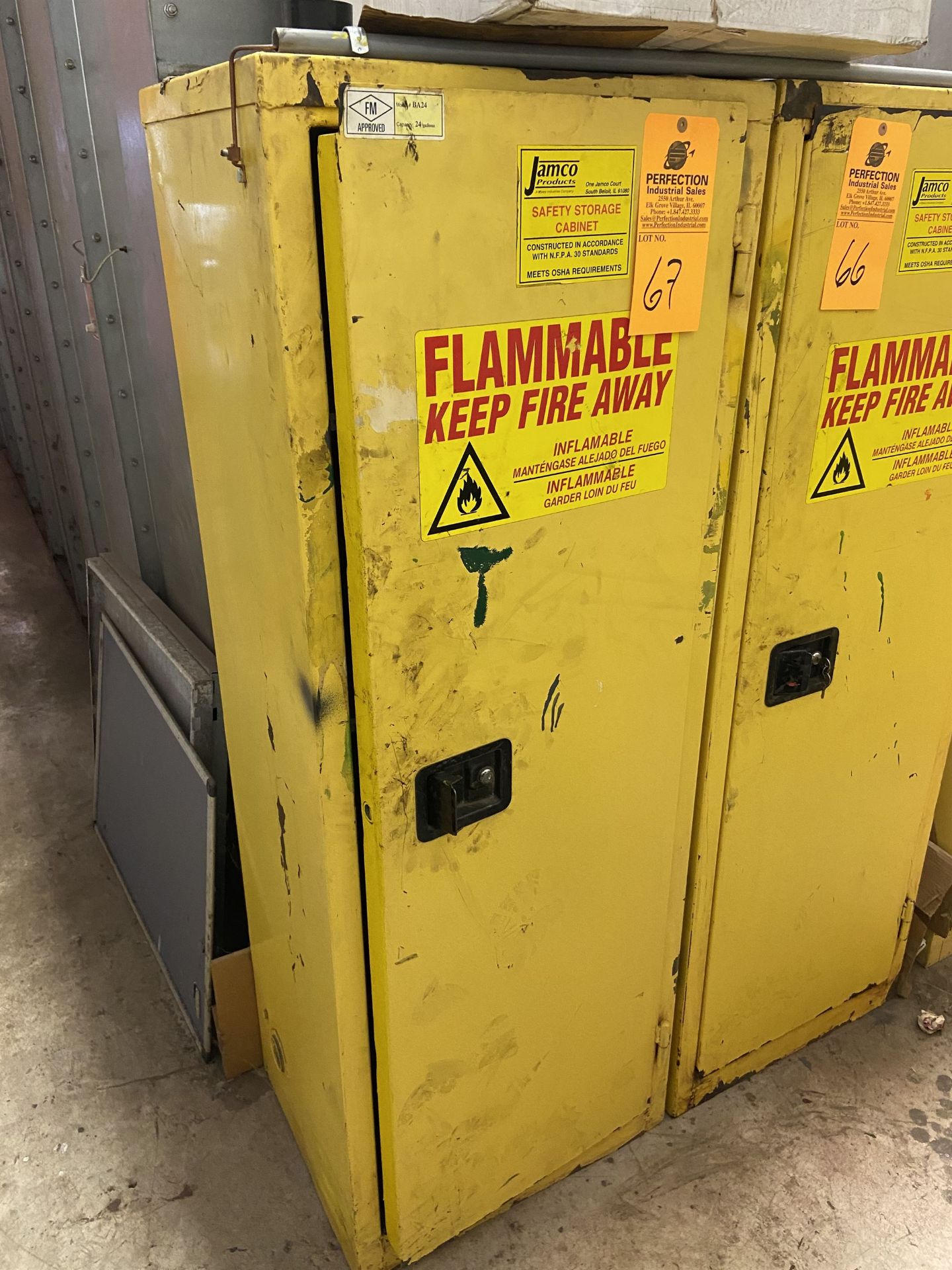 Jamco 24 gal Fire Cabinet