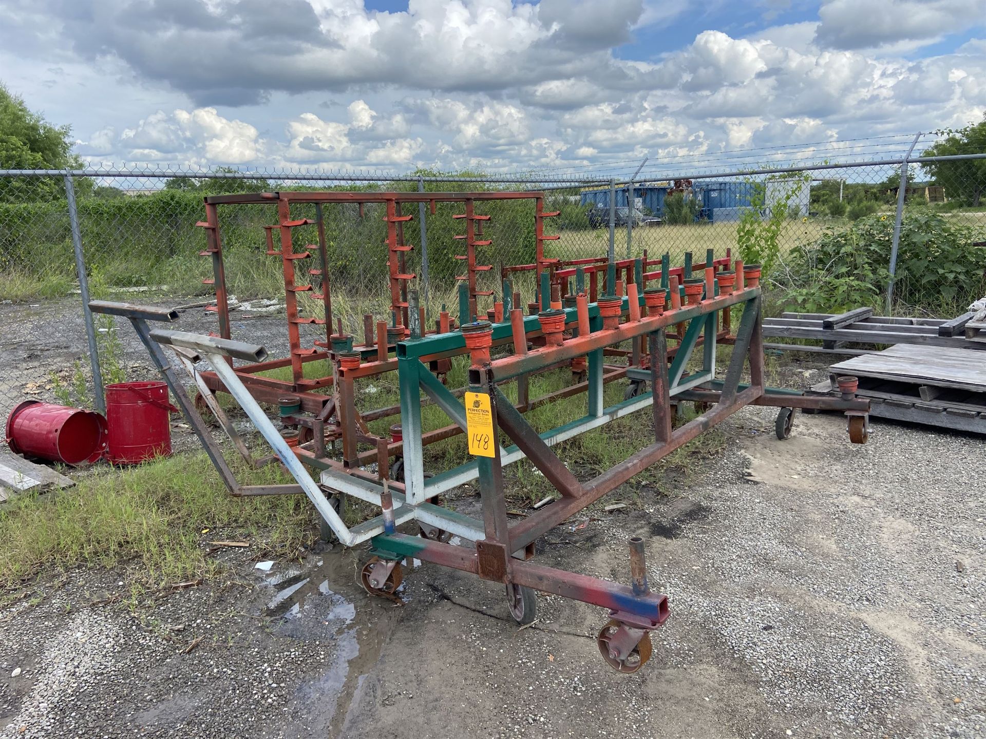 Lot of Paint Racks