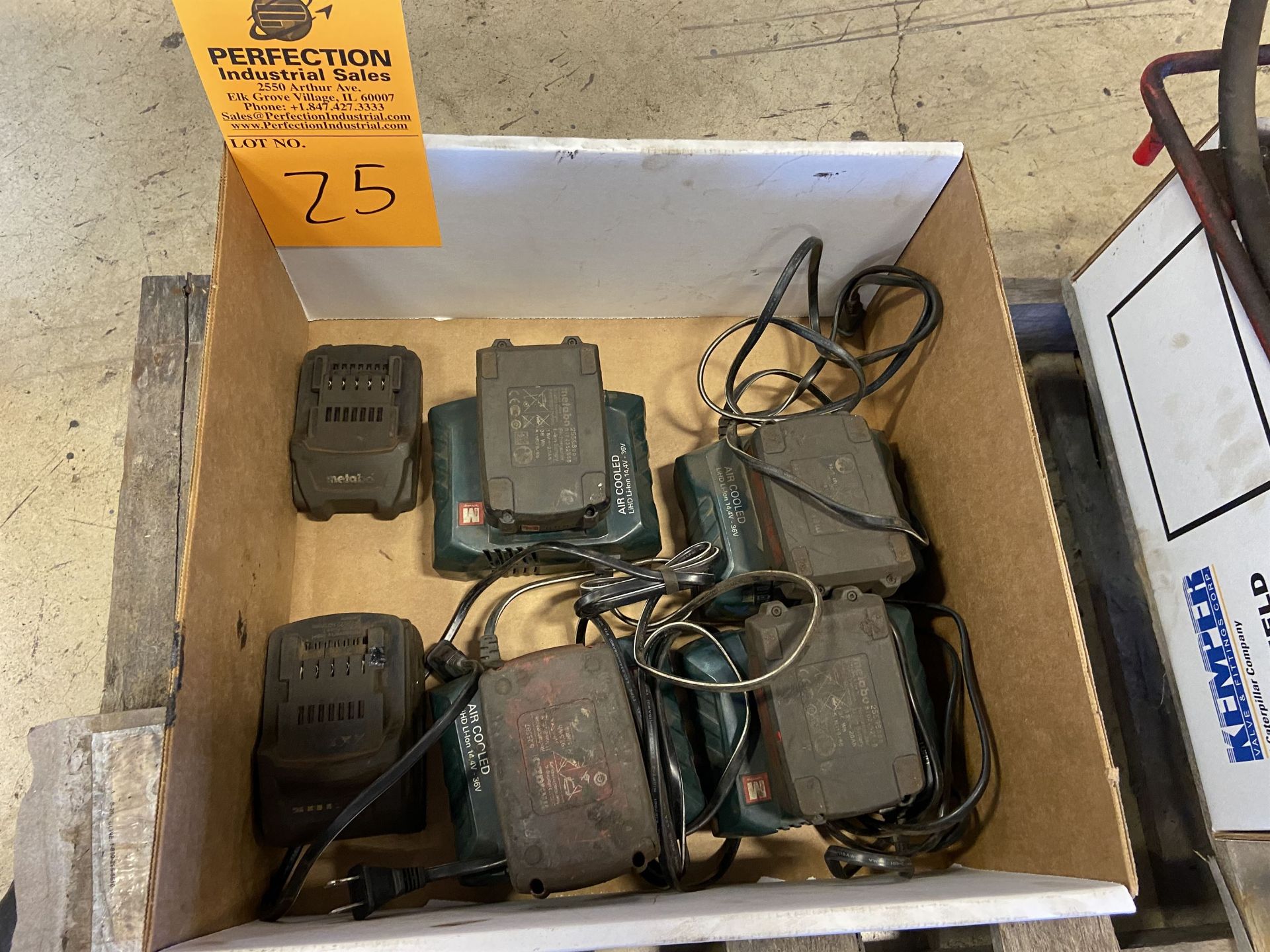 Lot of Spare Chargers