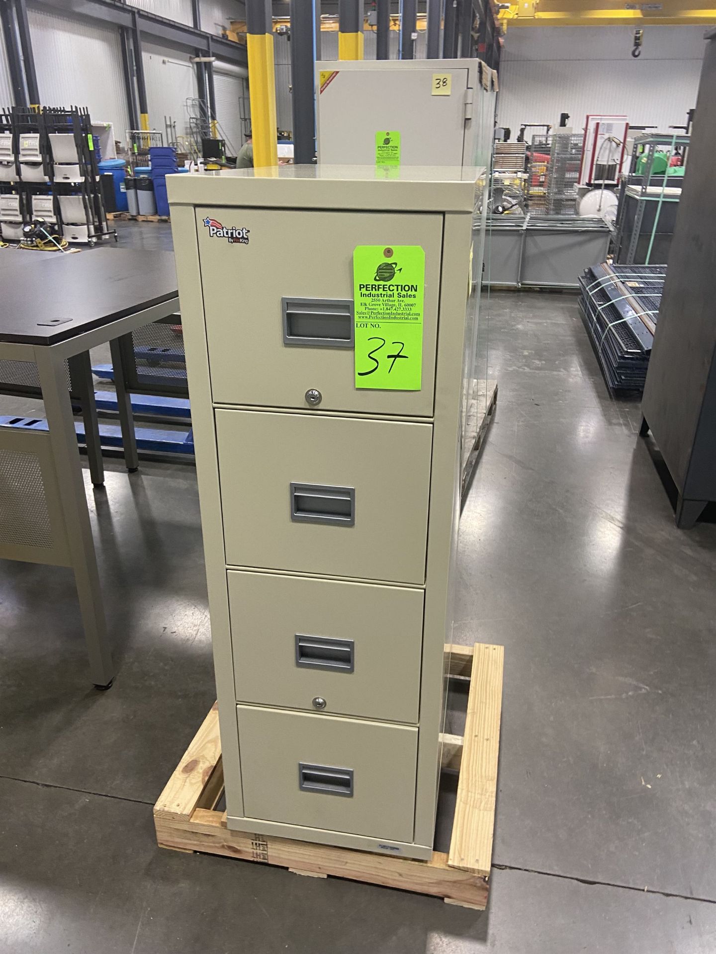 4 Drawer Patriot Fire Filing Cabinet