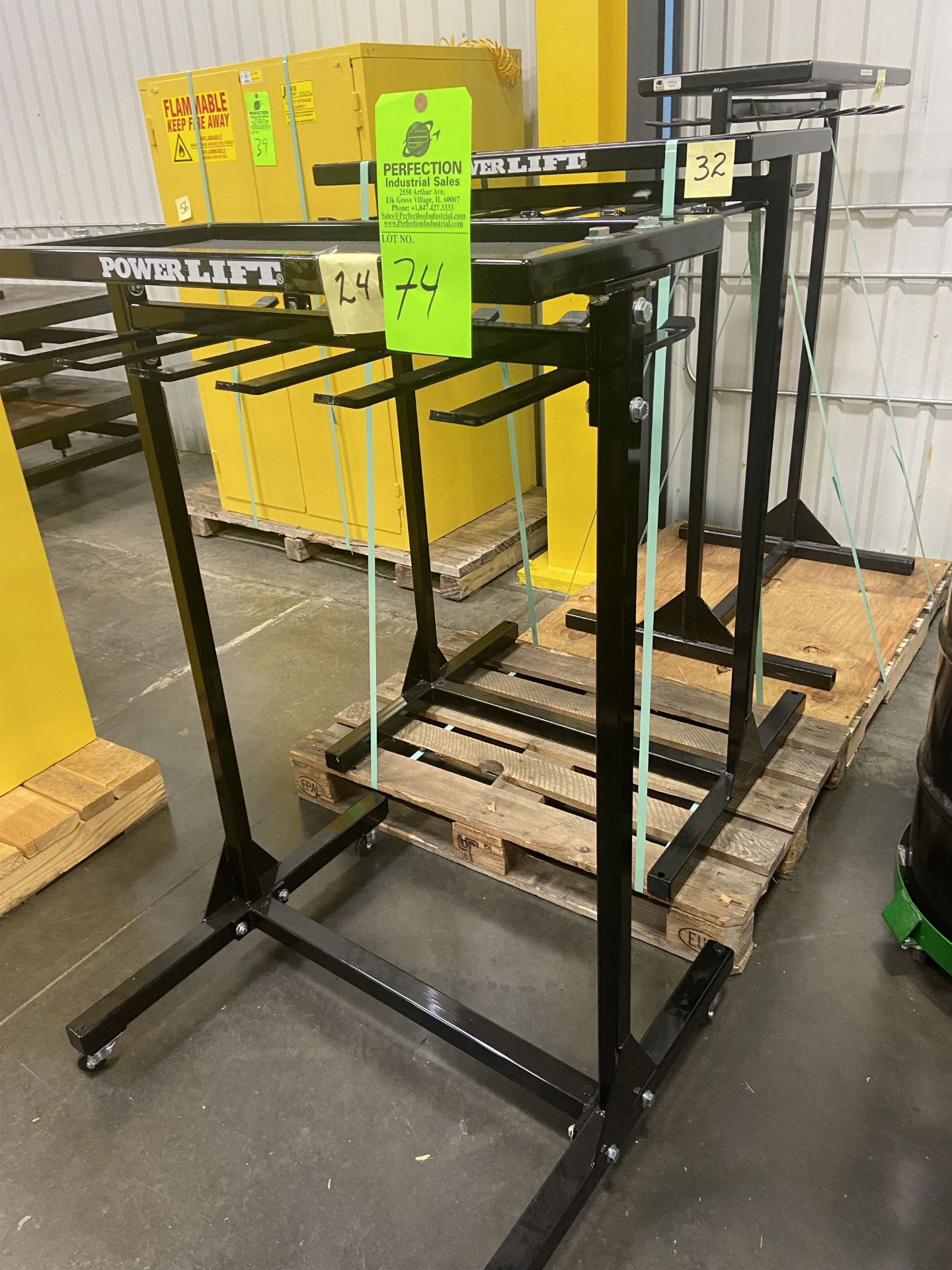 Lot of (3) Powerlift Racks