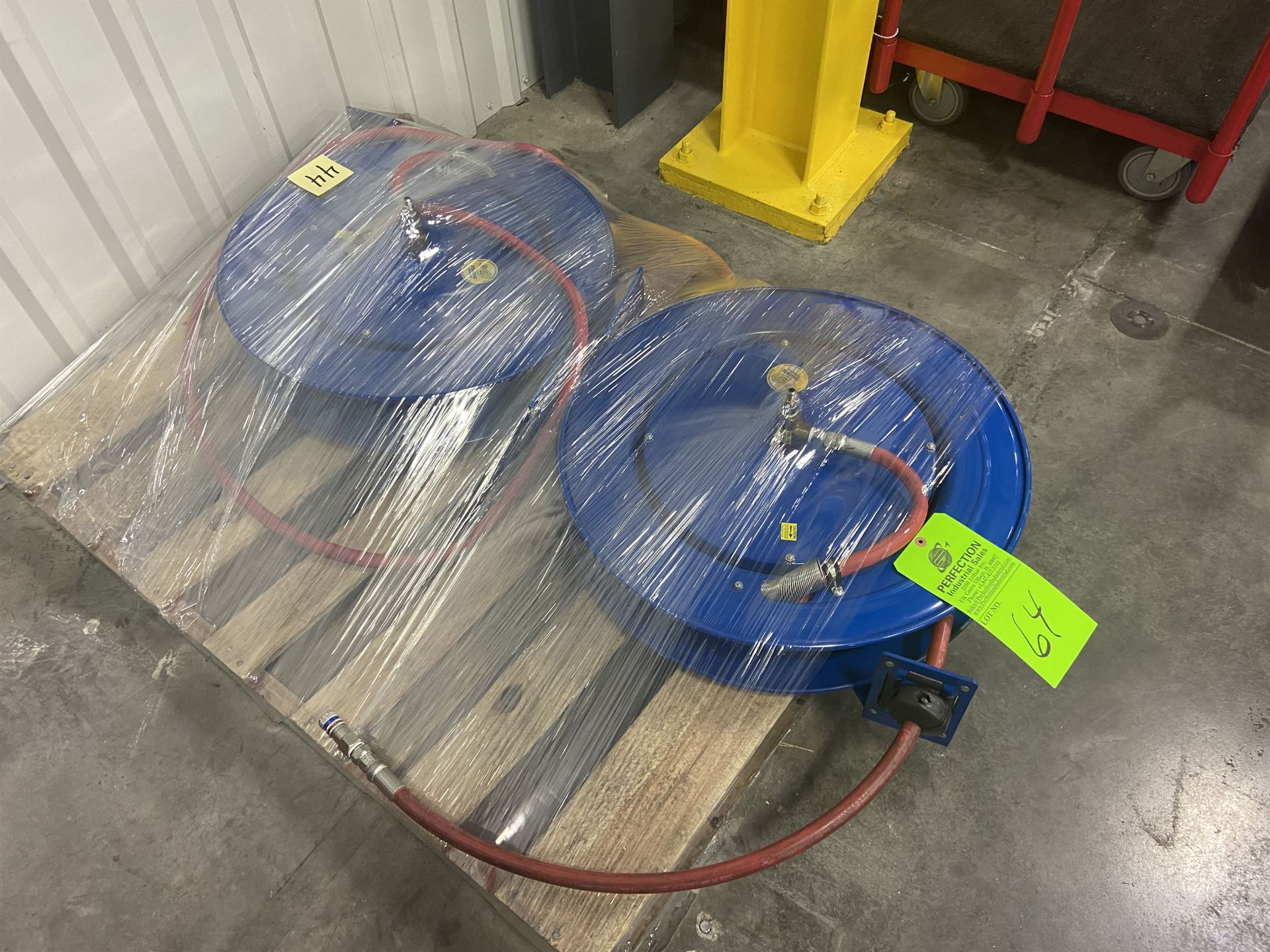 Lot of (2) Hose Reels