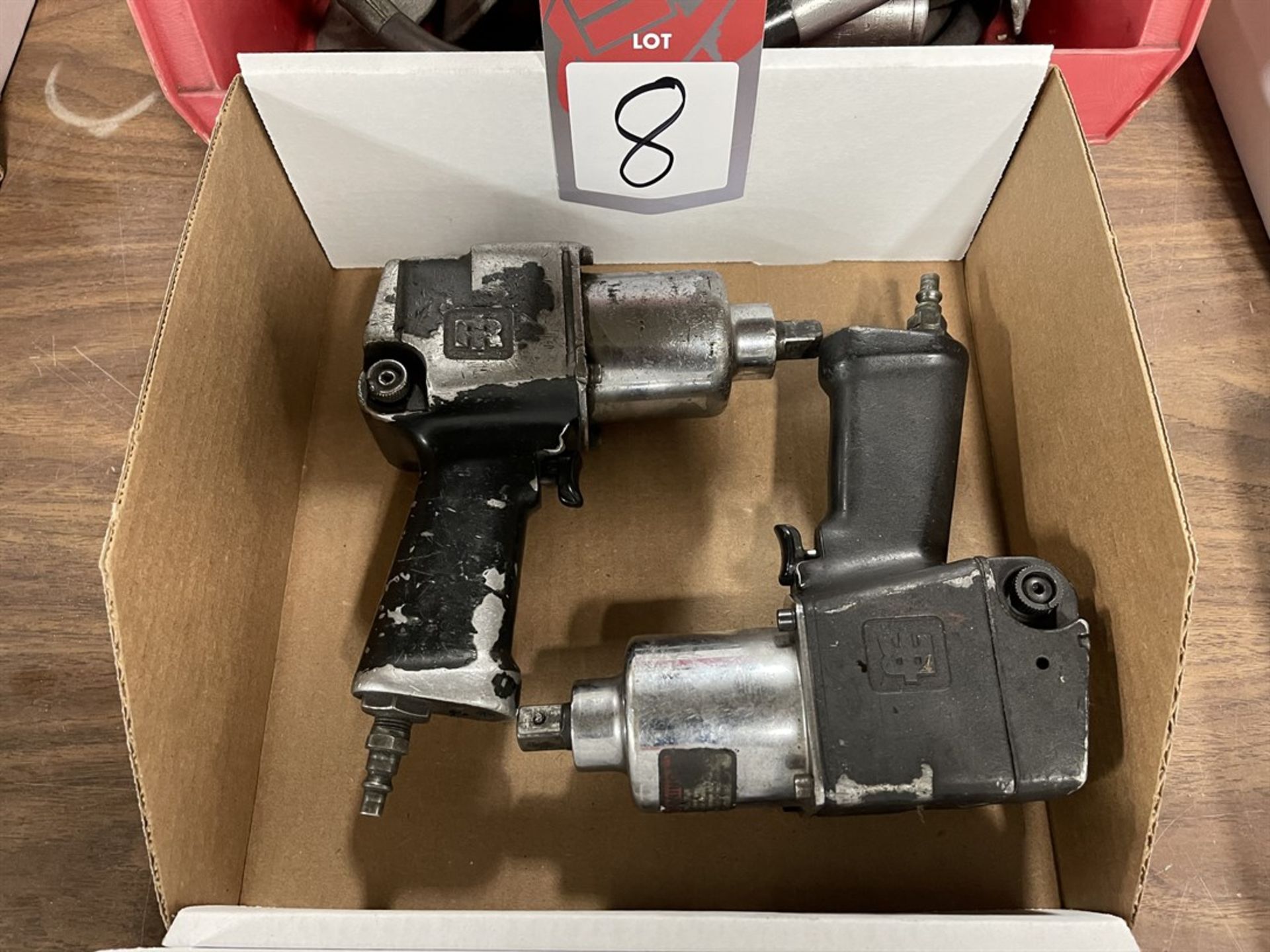 Lot Comprising (2) Ingersoll Rand 1/2" Drive Air Impact Wrench