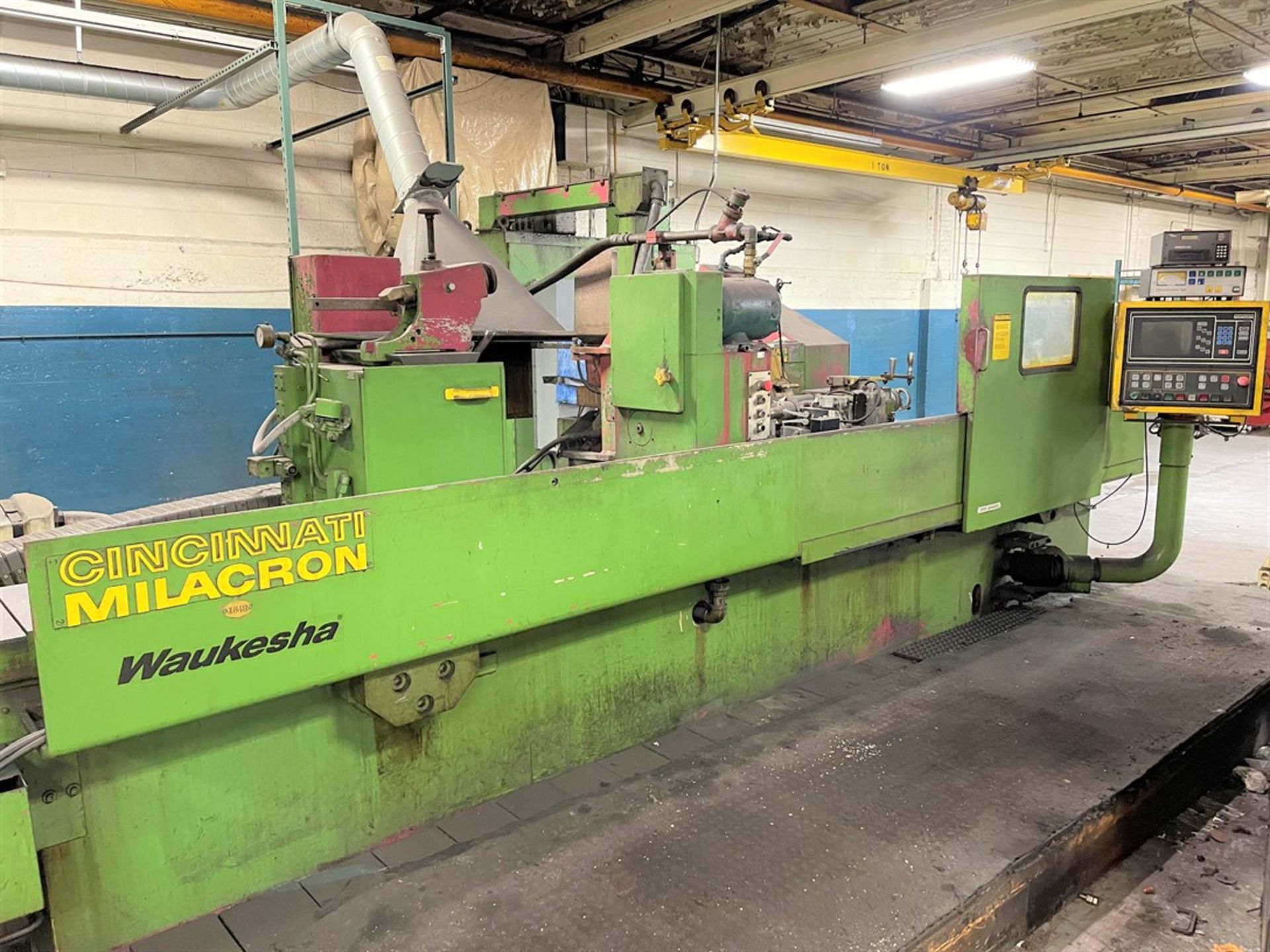 CINCINNATI MILACRON 480 AH 2-Axis Centertype Step Grinder, s/n 3548D0185-0001, 10” x 60” Capacity,