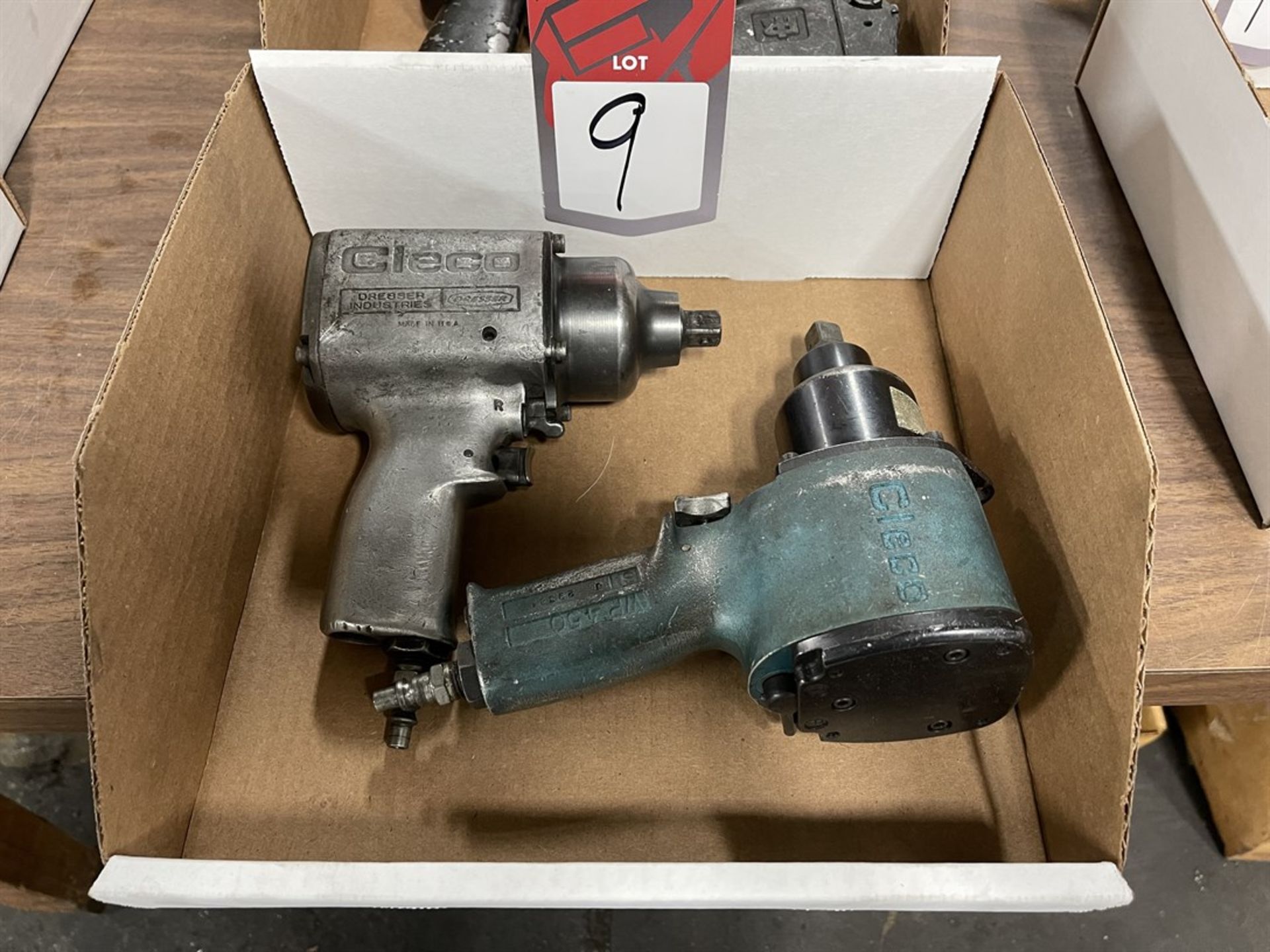 Lot Comprising (2) Cleco 1/2" Drive Air Impact Wrench