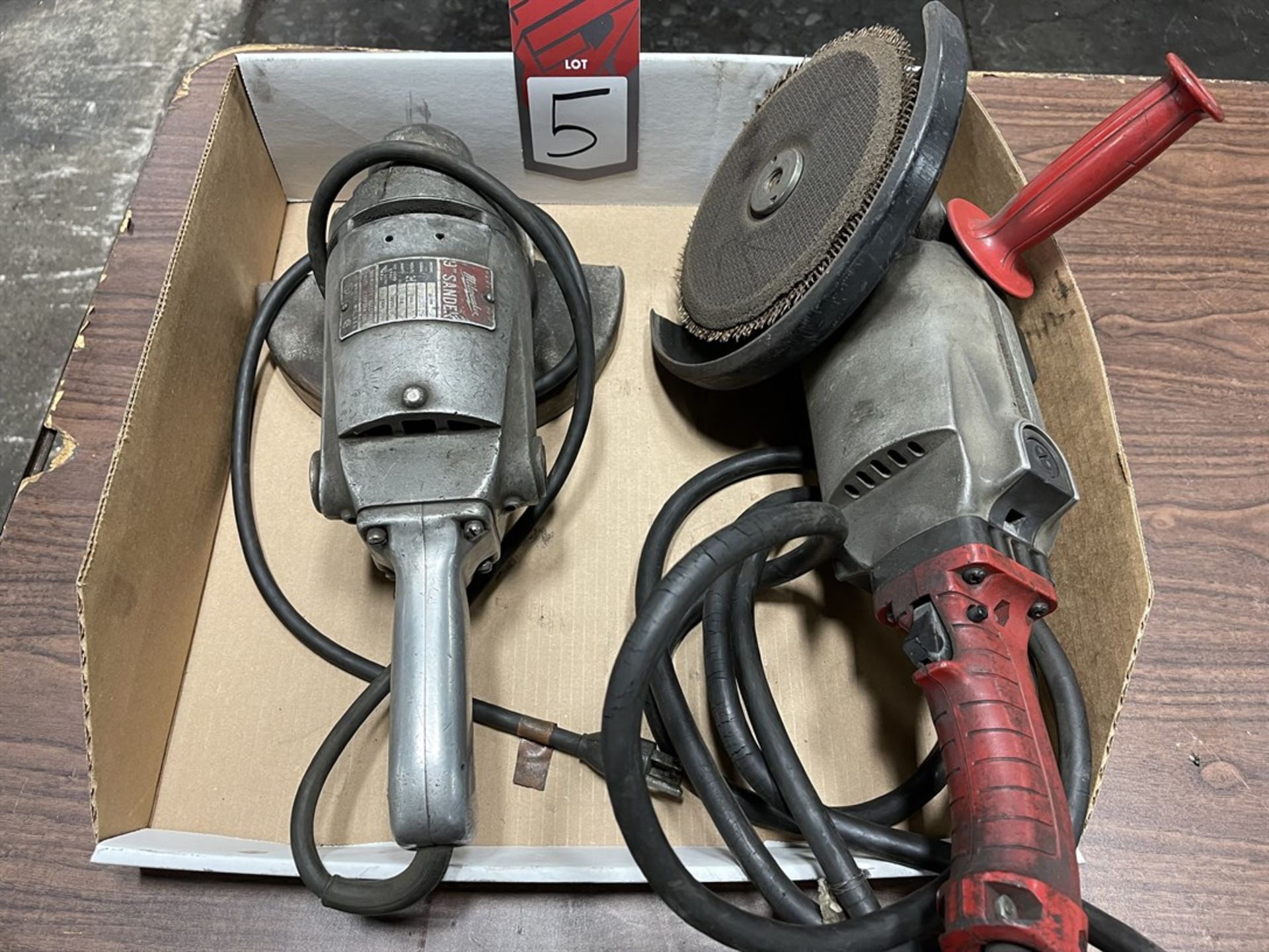 Lot Comprising (1) Milwaukee 6095 Heavy Duty 9" Sander (1) Milwaukee U-199 9" Sander - Image 2 of 2