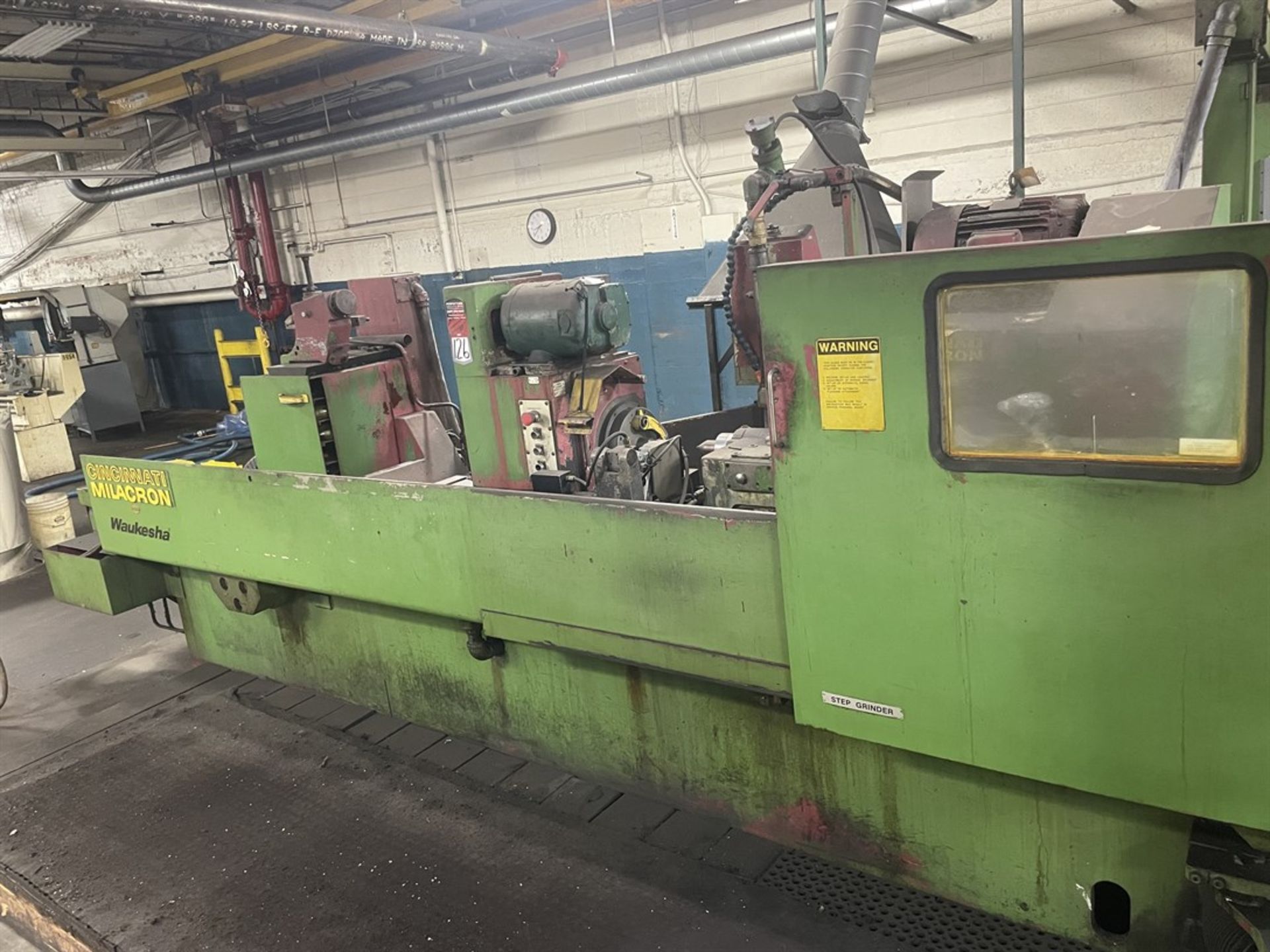 CINCINNATI MILACRON 480 AH 2-Axis Centertype Step Grinder, s/n 3548D0185-0001, 10” x 60” Capacity, - Image 5 of 8