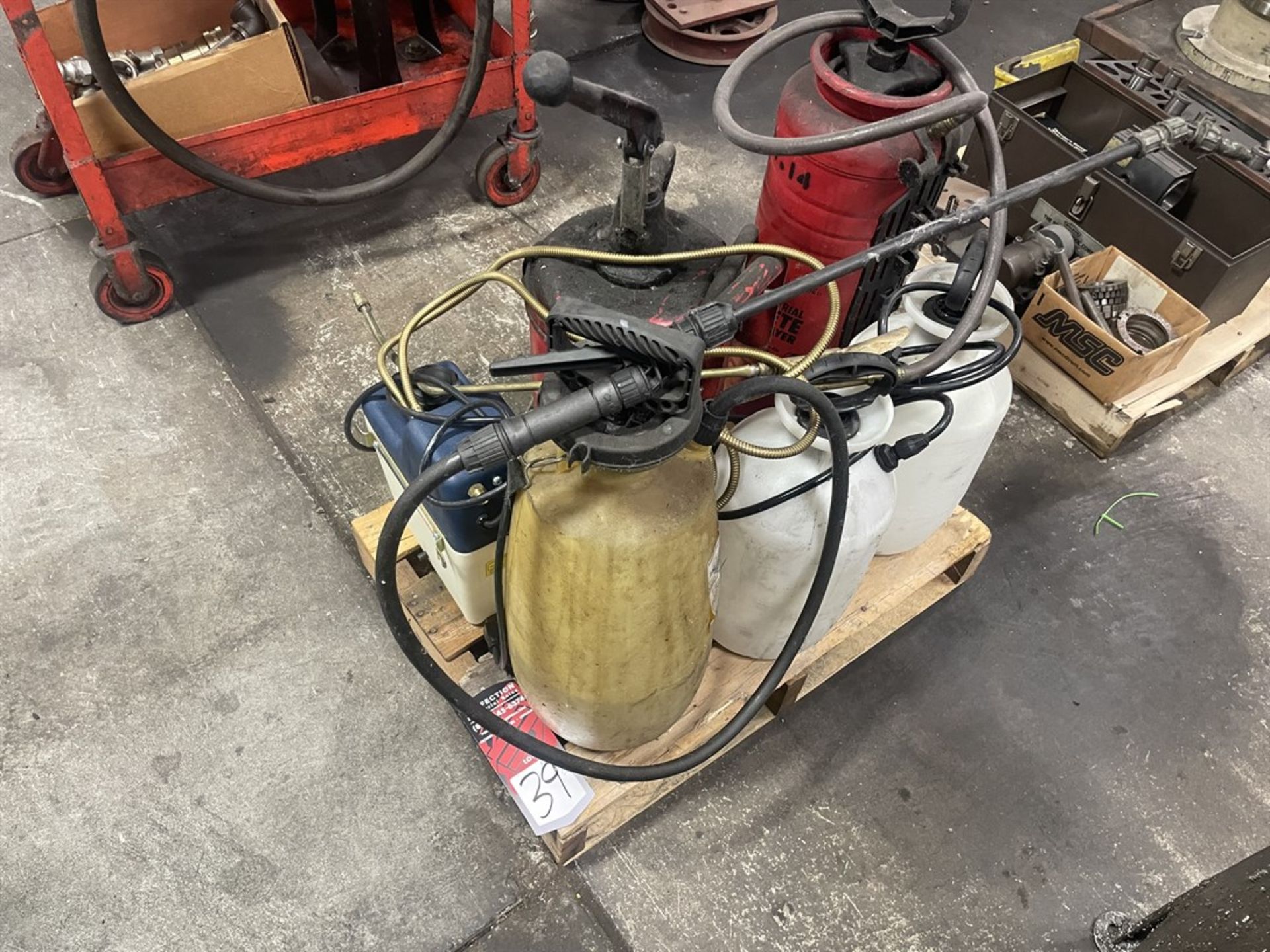 Lot of Assorted Pump Sprayers