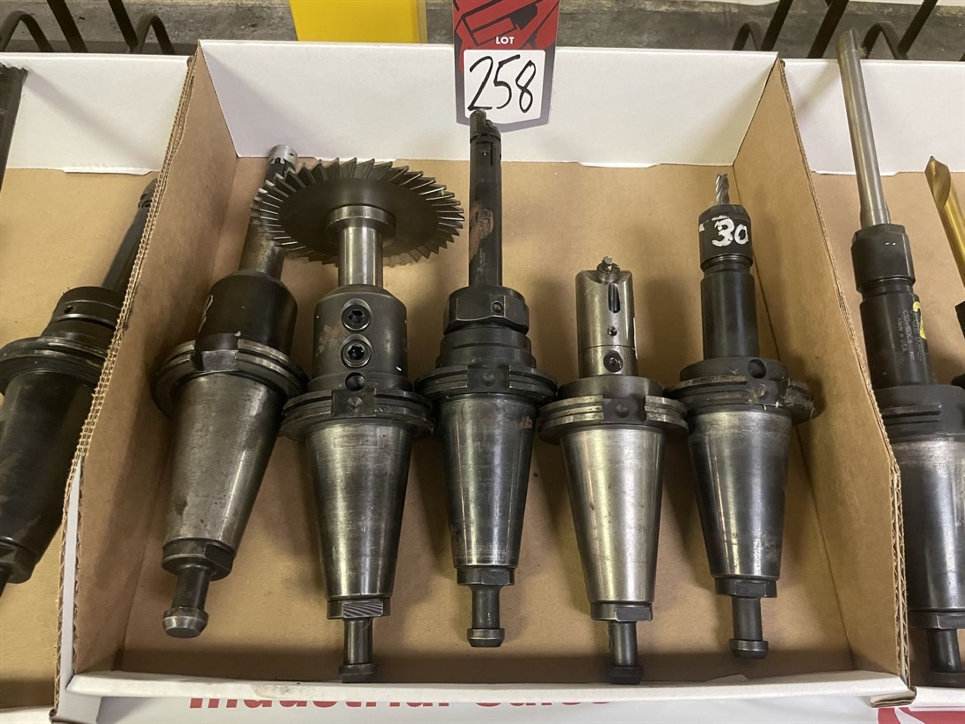 Lot of (5) Cat 50 Tool Holders