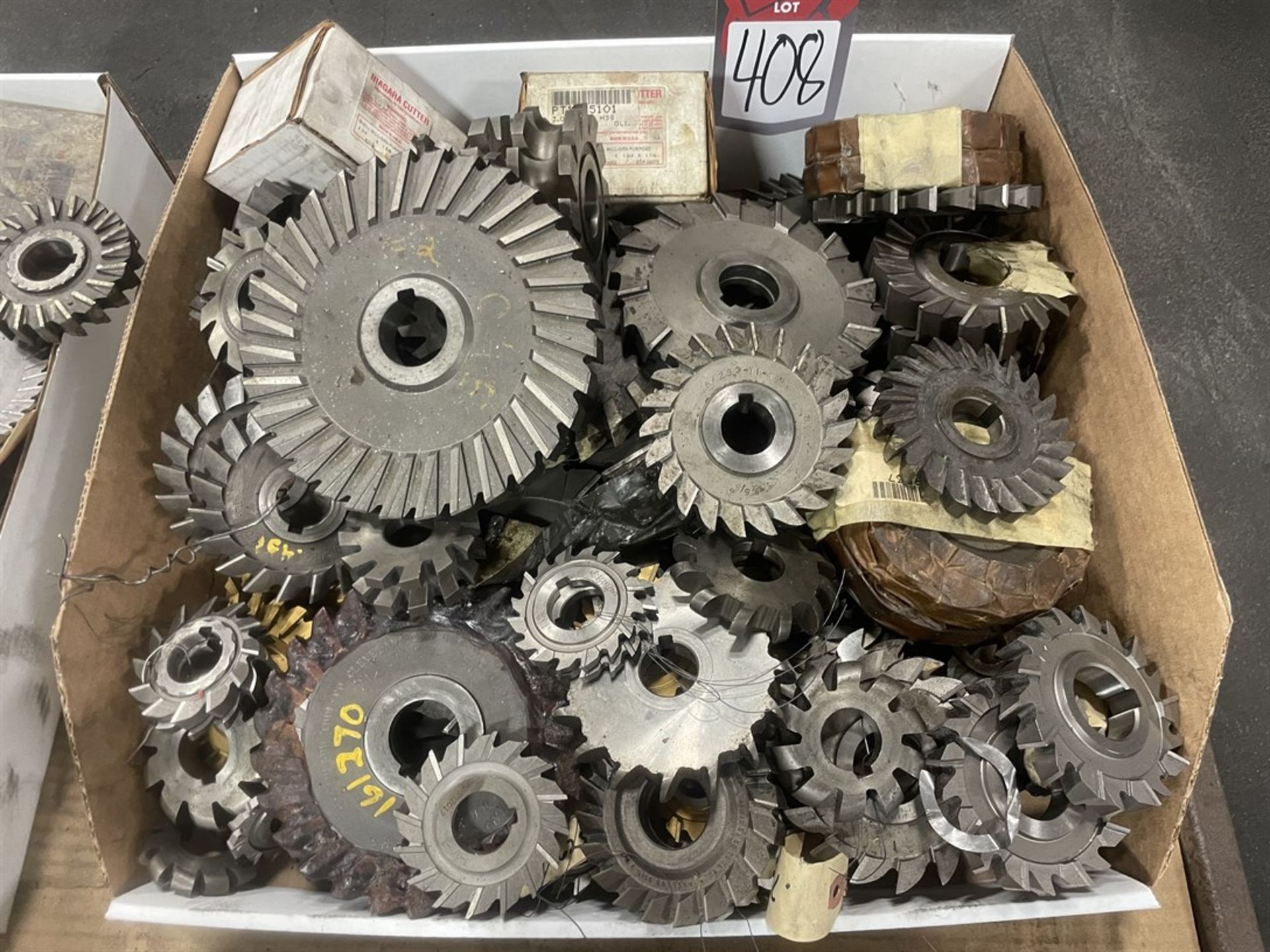 Lot of Assorted Side Mills and Slitted saws