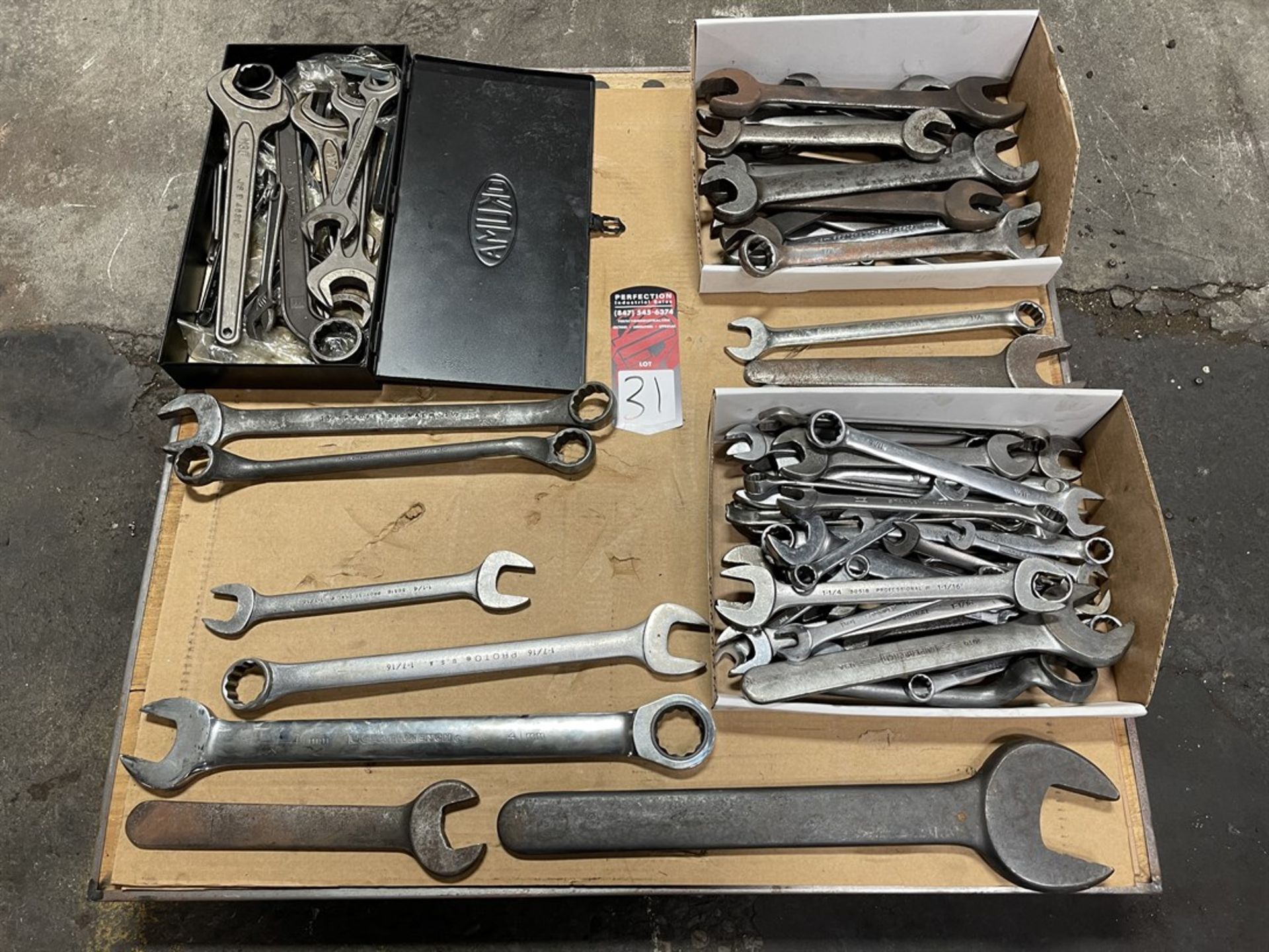 Lot of Assorted Wrenches