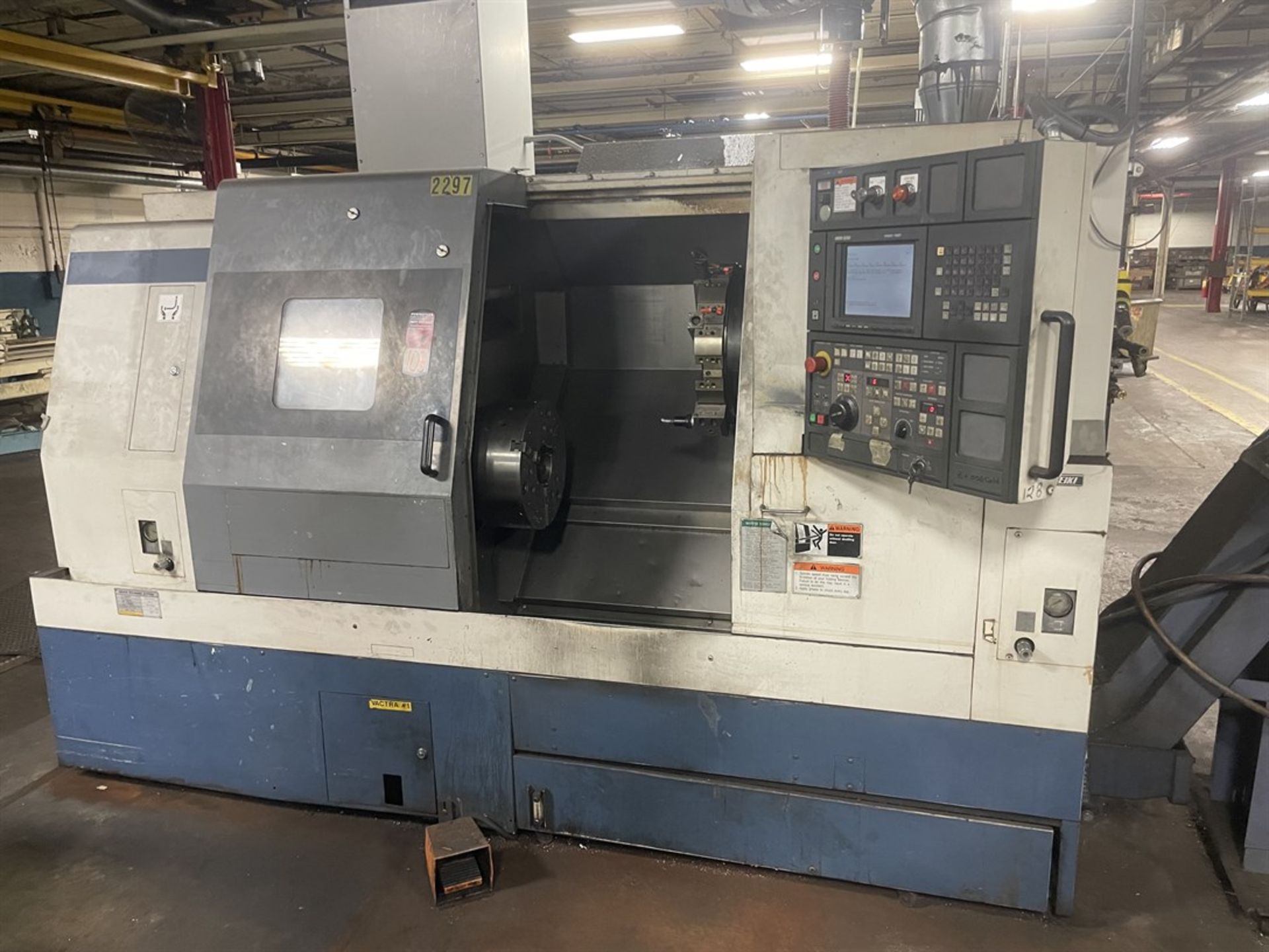 MORI SEIKI SL-300B/700 CNC Turning Center, s/n 372, MSC-501 Control, SMW Autoblok KNCS-N-400-128 15” - Image 3 of 5