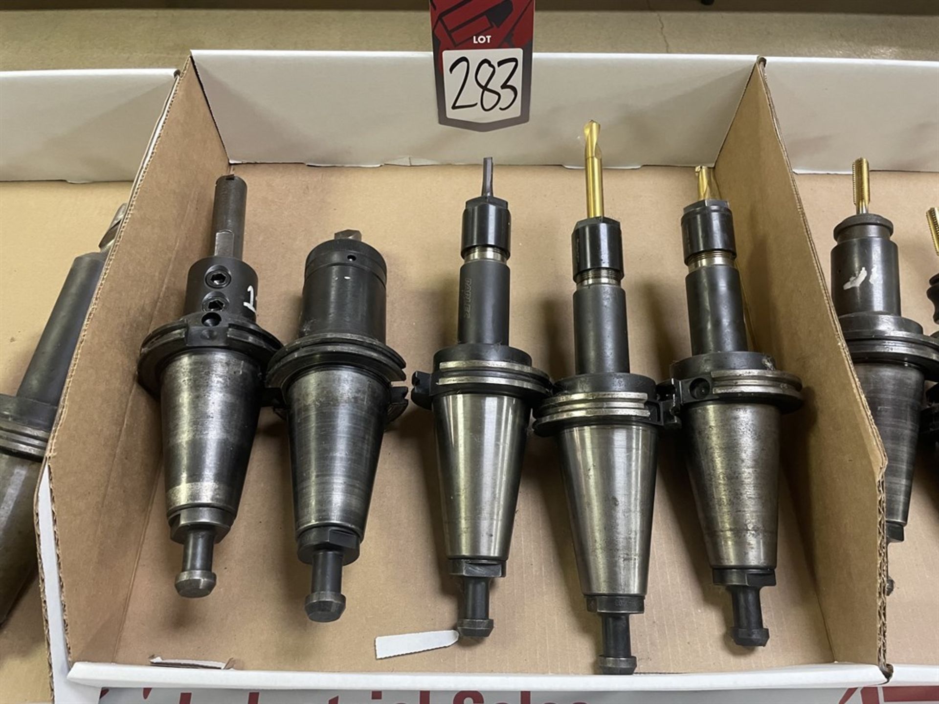 Lot of (5) Cat 50 Tool Holders