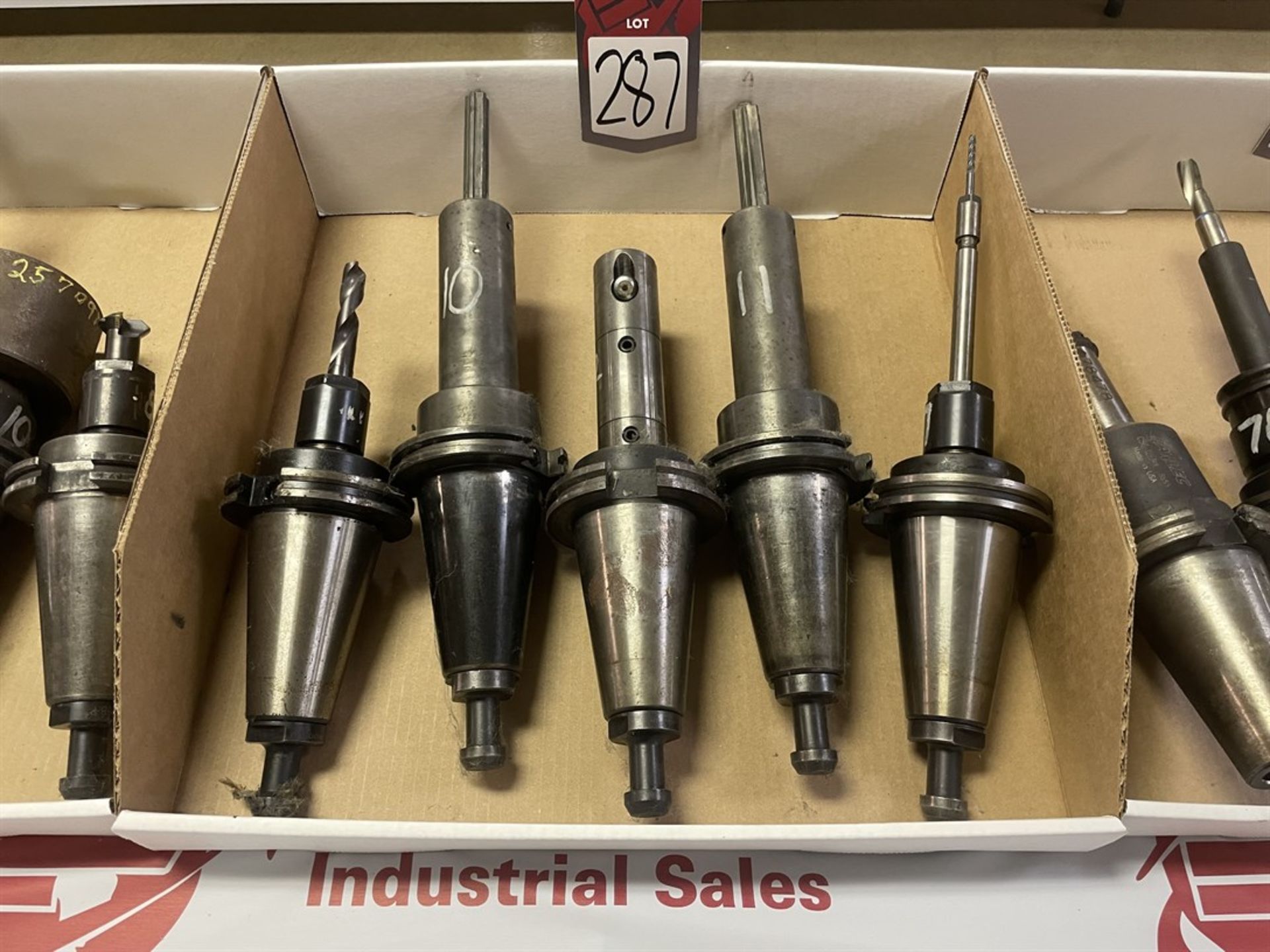 Lot of (5) Cat 50 Tool Holders