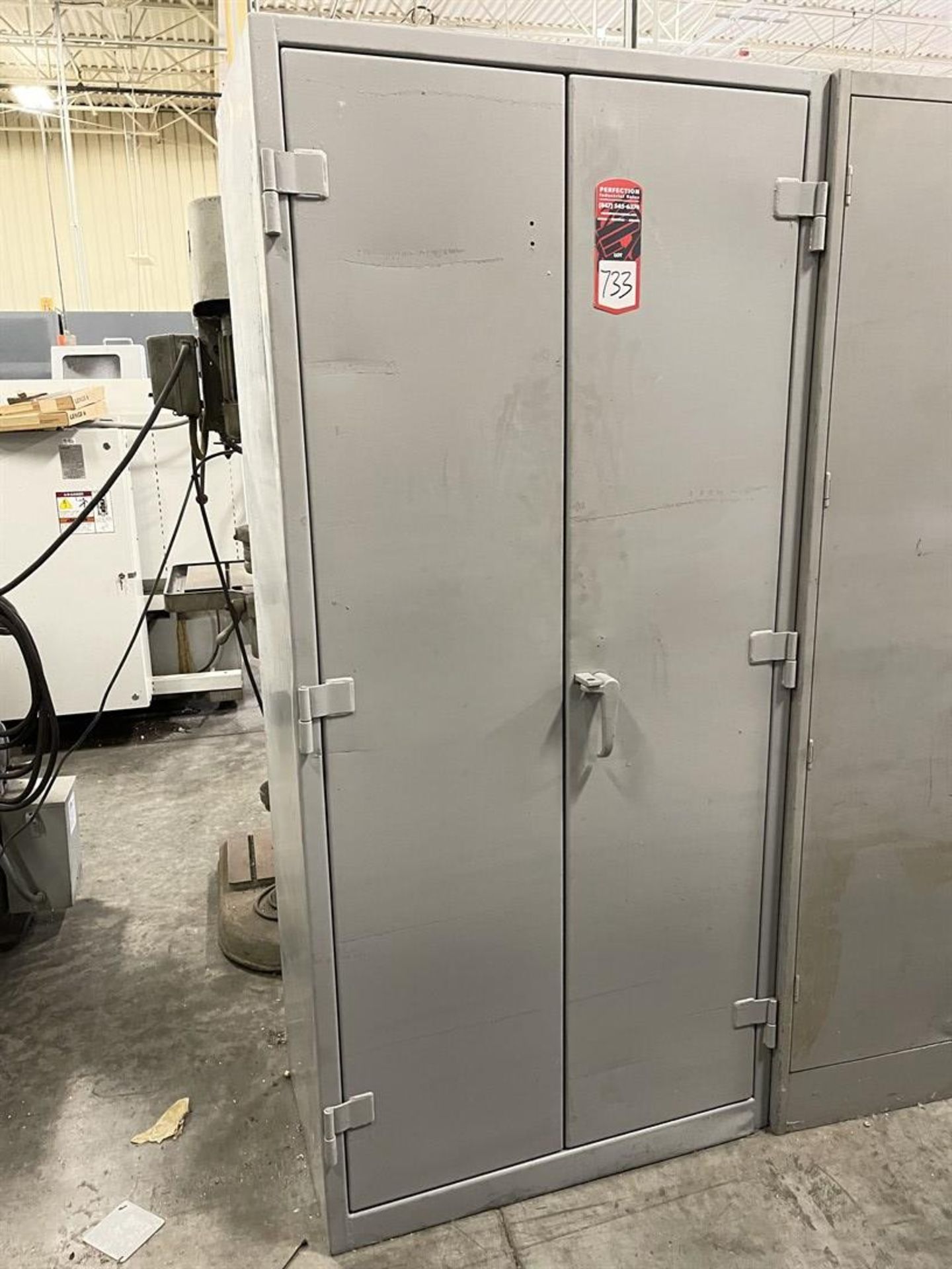 Heavy Duty Shop Cabinet, 36"W x 78"H x 21"D