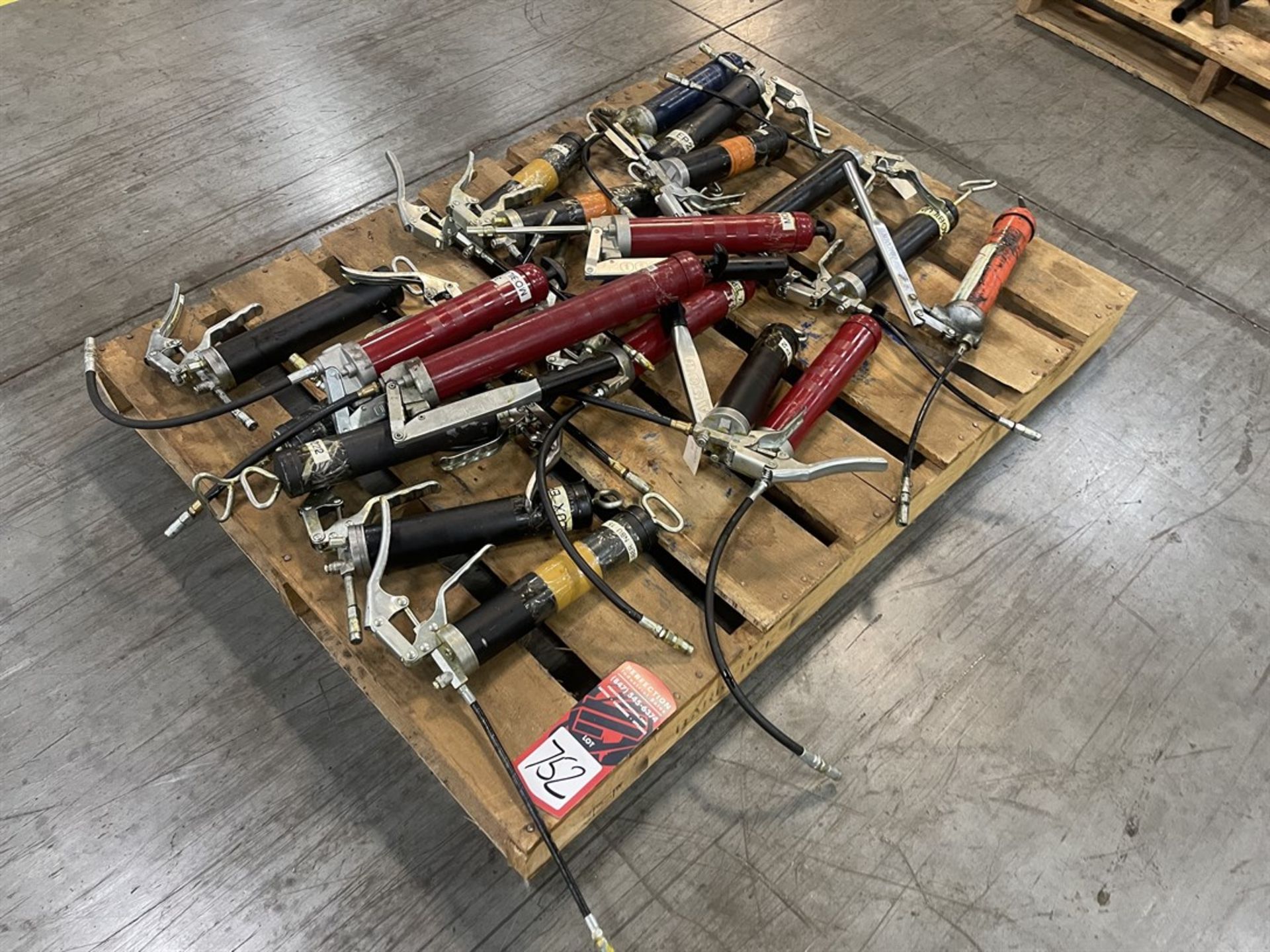 Pallet of Grease Guns