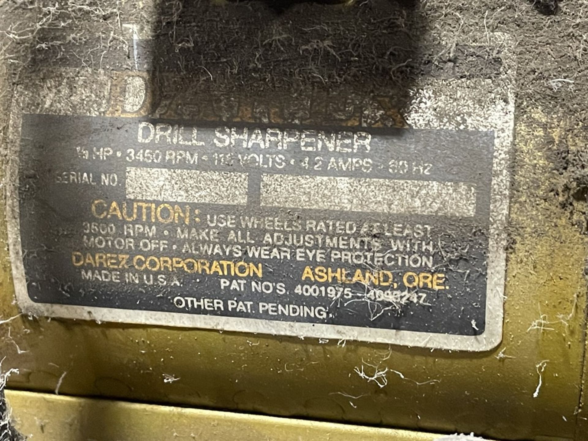 DOALL Drill Sharpener, 3450 RPM, - Image 4 of 4