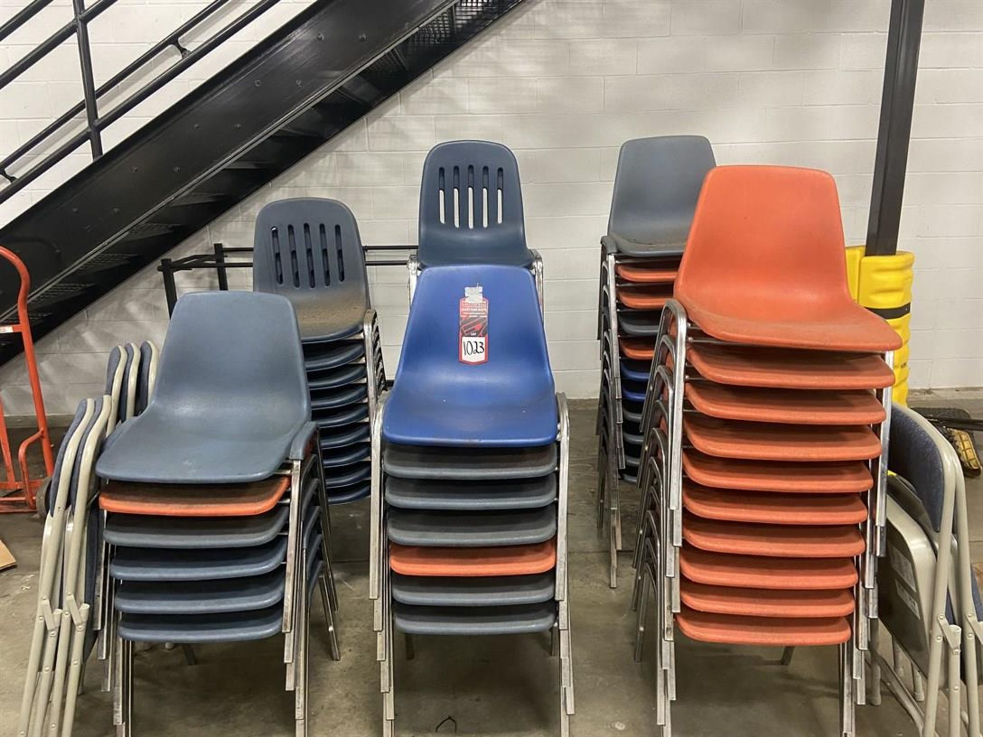 Lot of Stackable Chairs