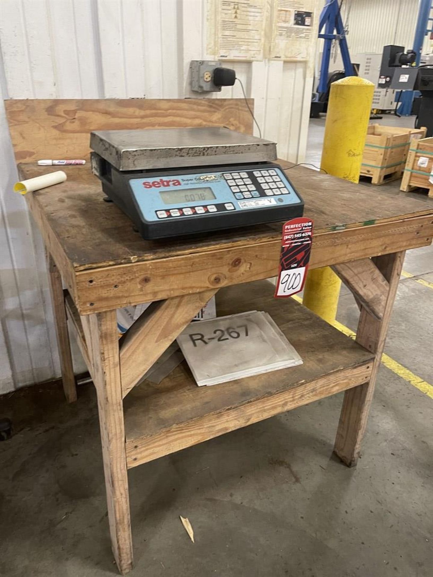 SENTRA Super Resolution Counting Scale on Work Table