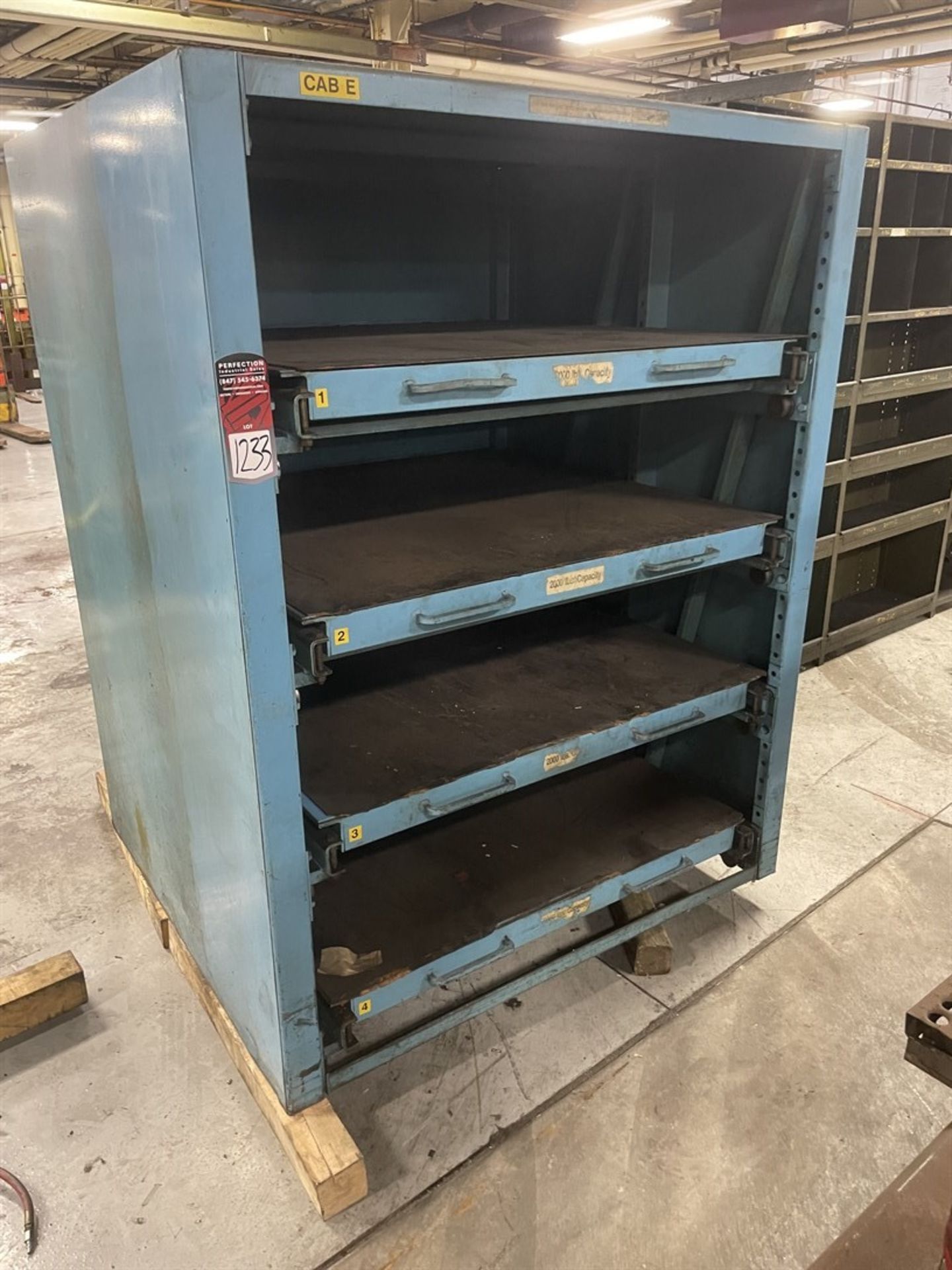 Warehouse Roll Out Shelving