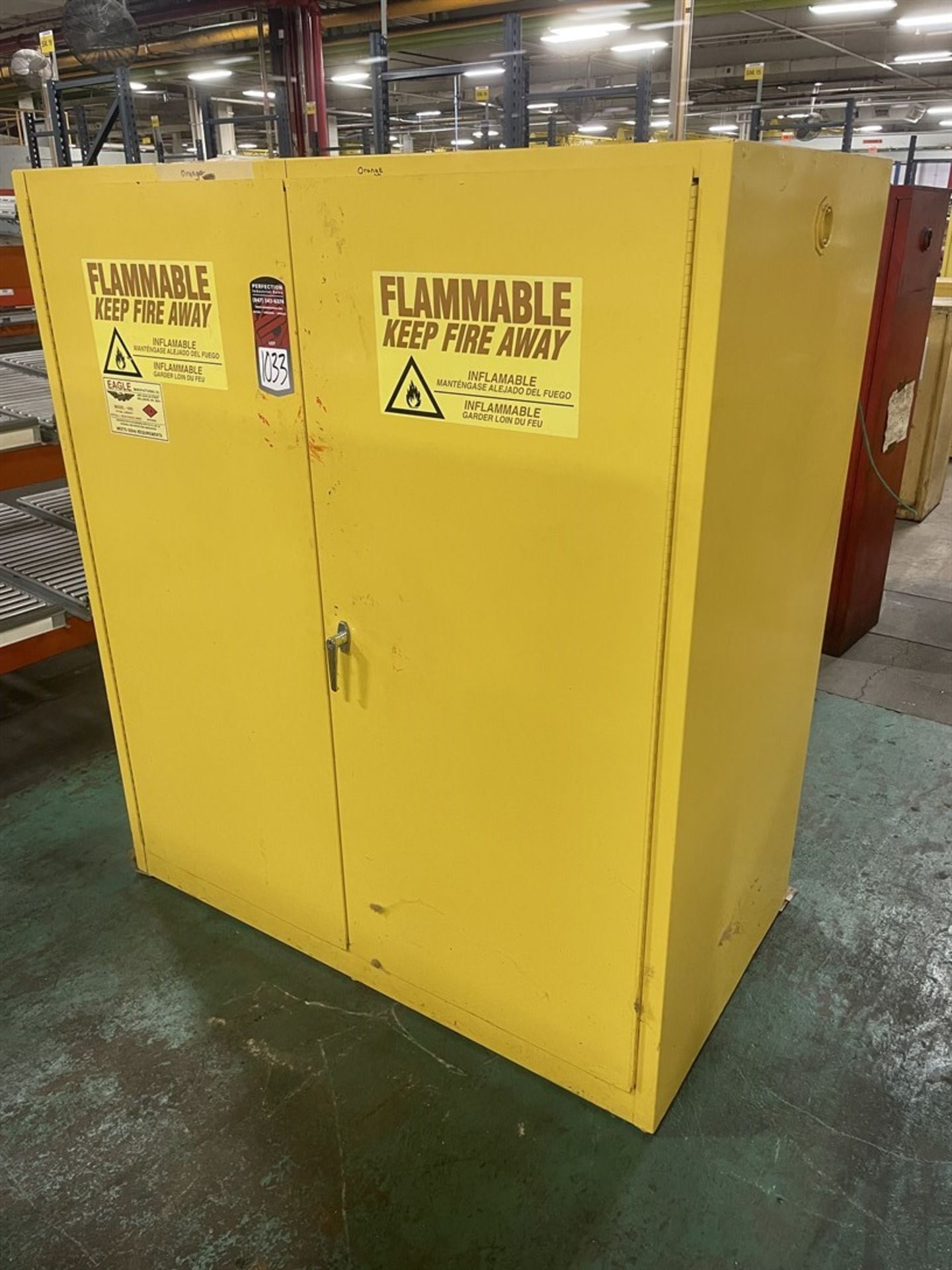 EAGLE 1955 110 Gal. Flammable Cabinet