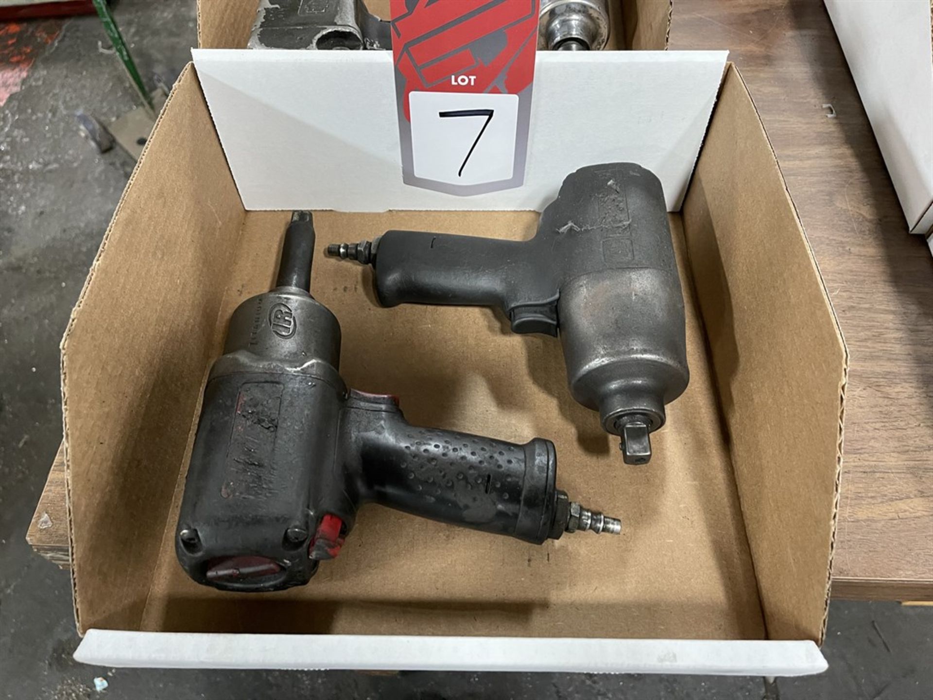 Lot Comprising (2) Ingersoll Rand 1/2" Drive Air Impact Wrench