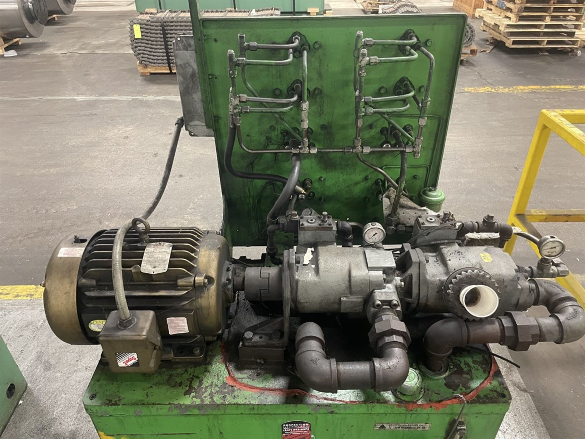 10 Hp Hydraulic Power Unit - Image 2 of 3