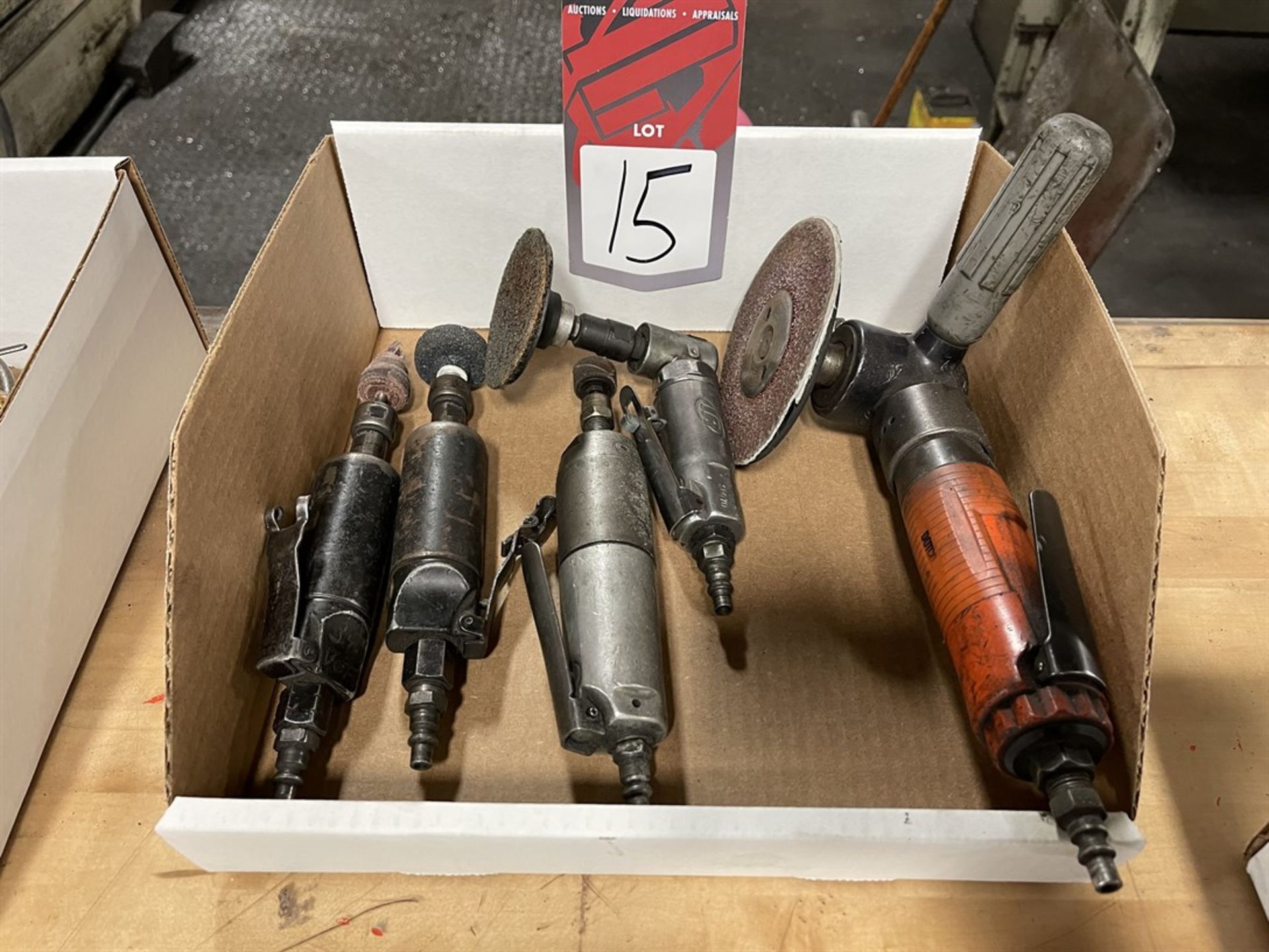 Lot of (5) Assorted Air Tools