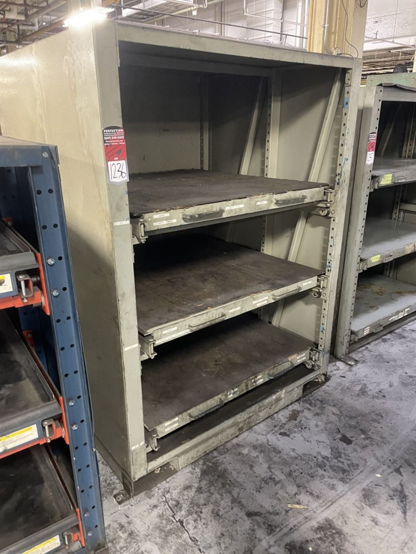 Warehouse Roll Out Shelving