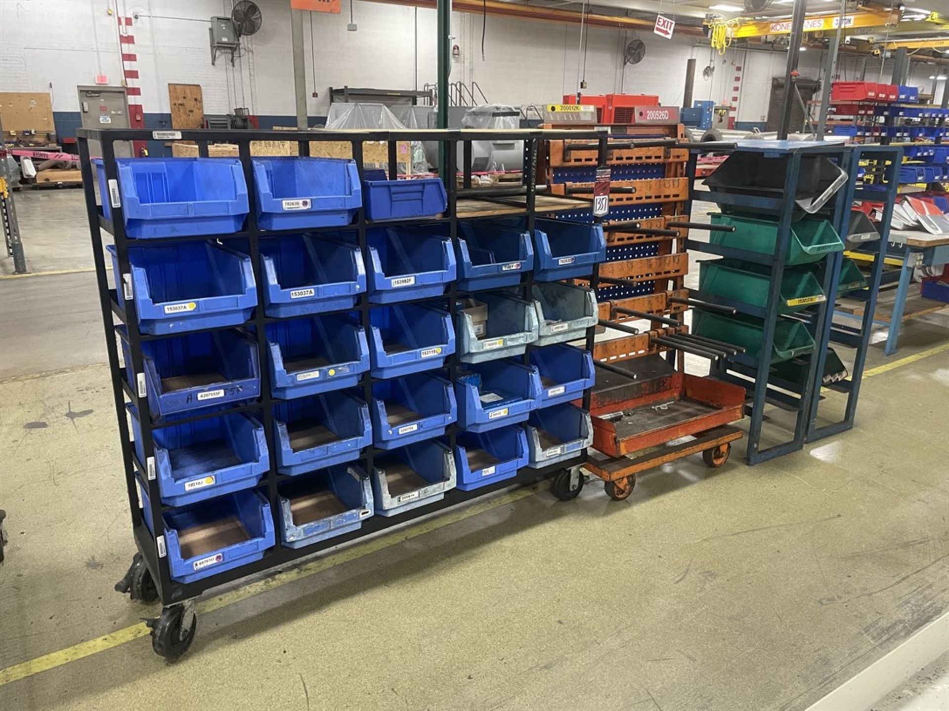 Steel Storage Bin Racks