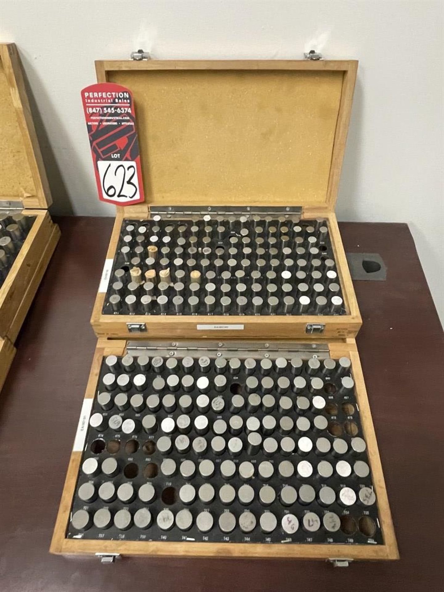 Pin Gage Set from .501-.750