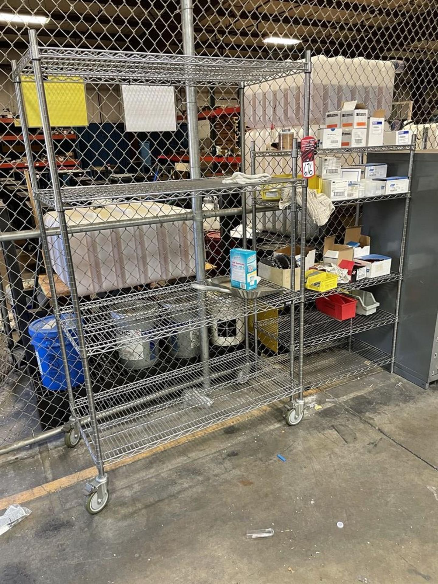 Lot of (2) Metro Racks